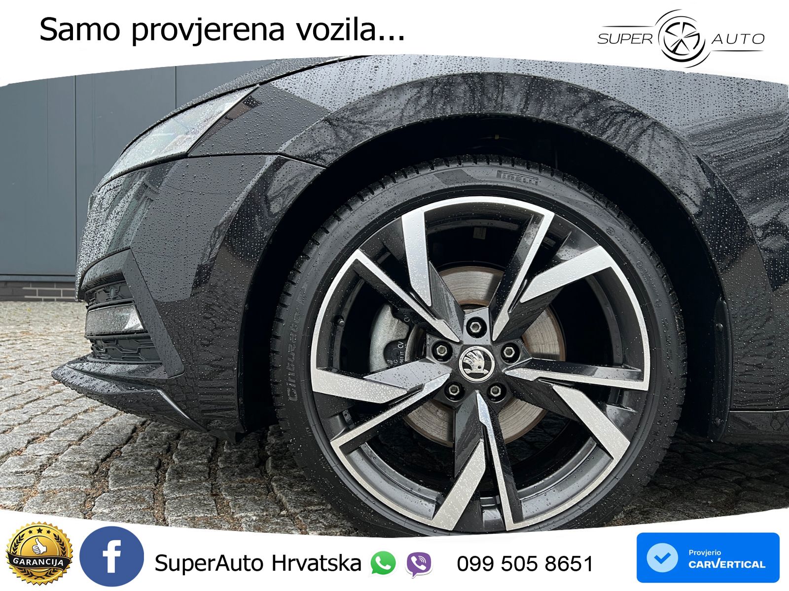 Škoda Octavia Combi 2.0 TSI (190 KS) 4x4 DSG SportLine LED+GR SJED+ACC