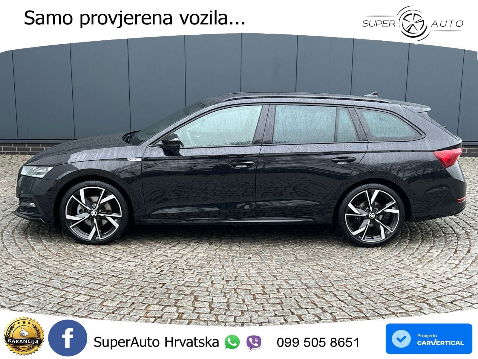 Škoda Octavia Combi 2.0 TSI (190 KS) 4x4 DSG SportLine LED+GR SJED+ACC