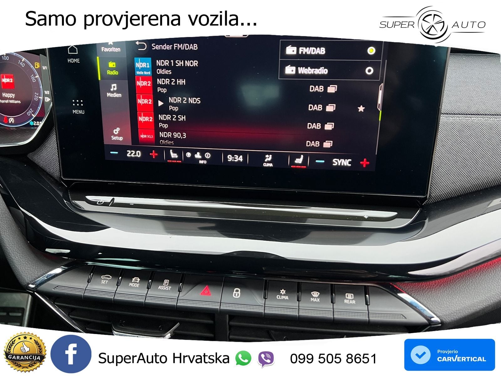 Škoda Octavia Combi 2.0 TSI (190 KS) 4x4 DSG SportLine LED+GR SJED+ACC