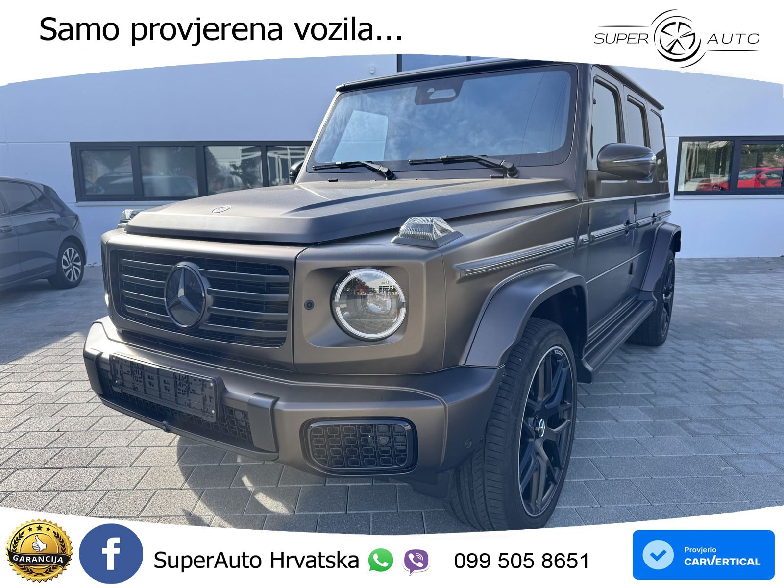Mercedes G 500 Long (449 KS) 4MATIC 9G-TRONIC Superior LED+GR SJED+ACC