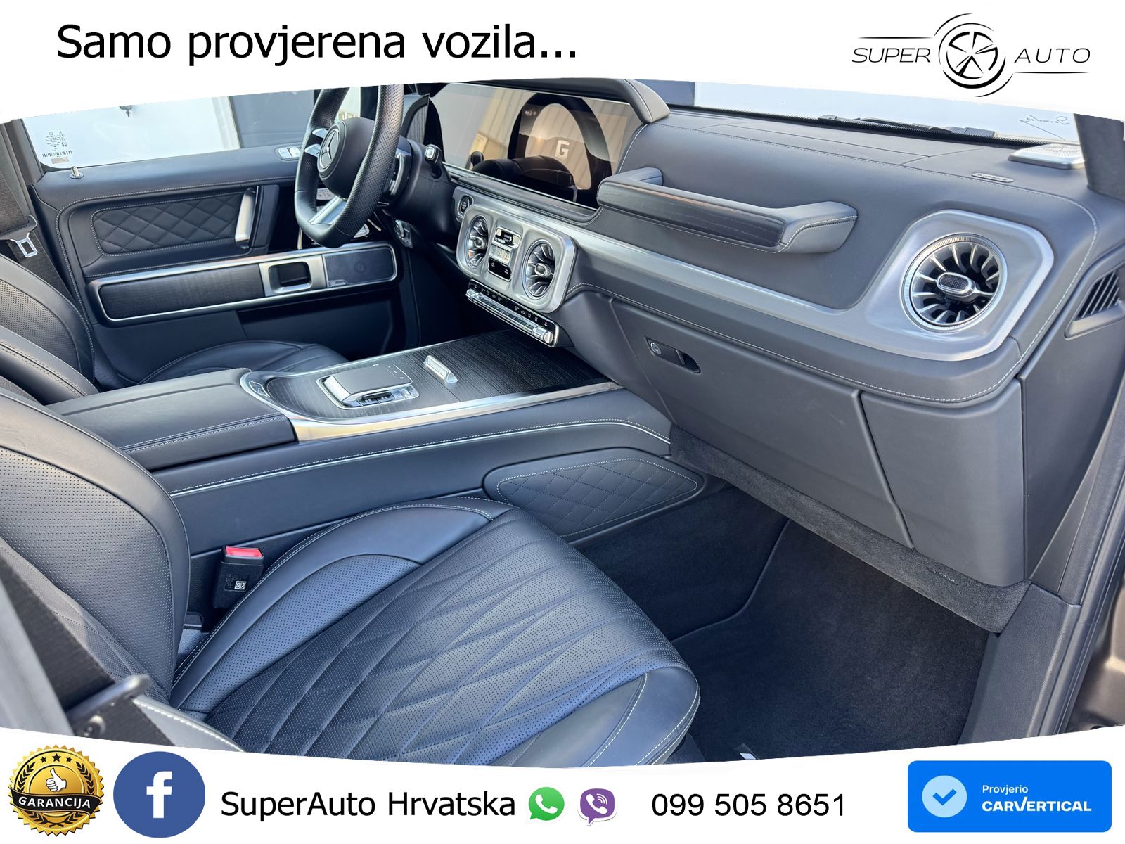 Mercedes G 500 Long (449 KS) 4MATIC 9G-TRONIC Superior LED+GR SJED+ACC