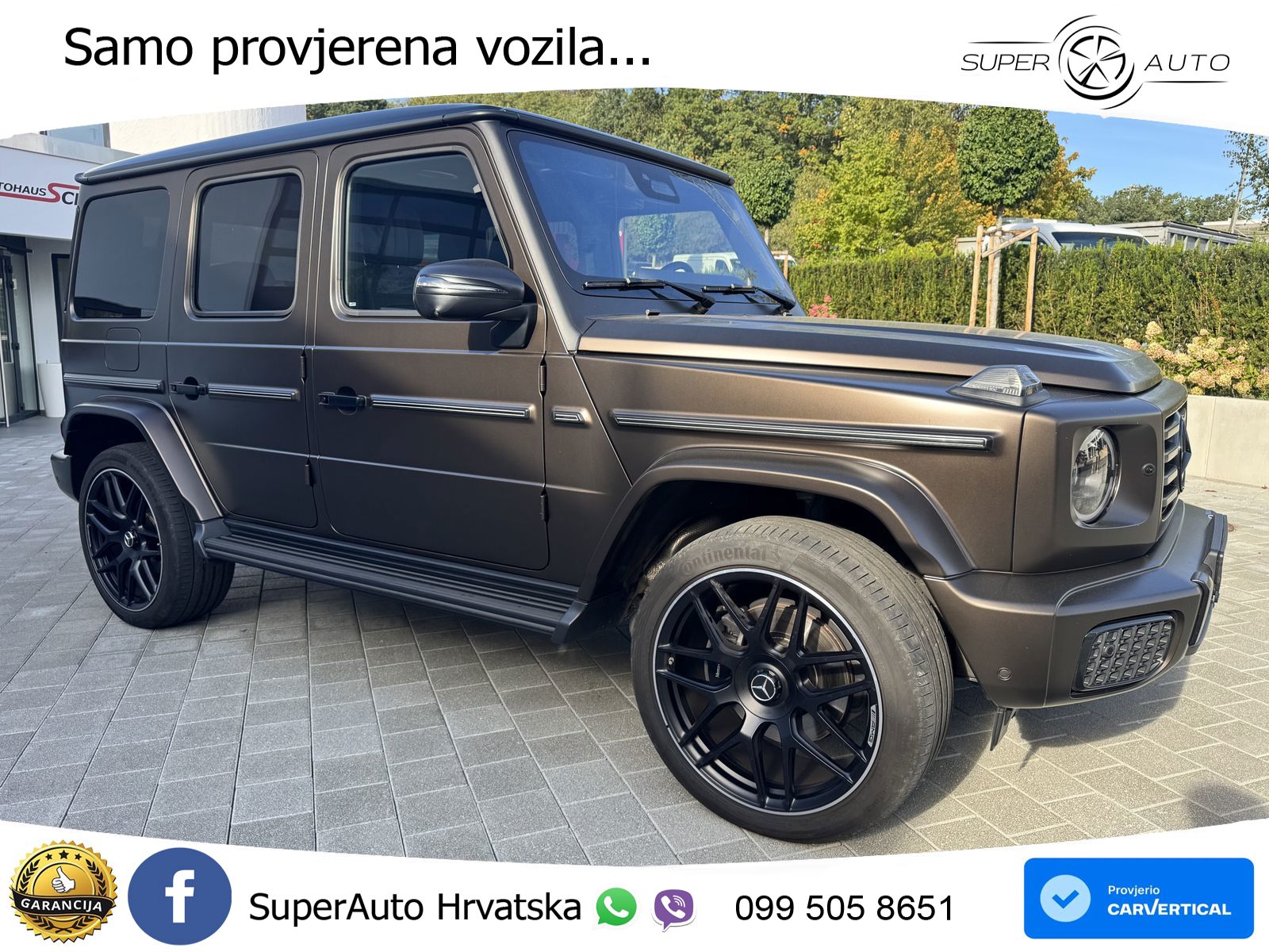 Mercedes G 500 Long (449 KS) 4MATIC 9G-TRONIC Superior LED+GR SJED+ACC