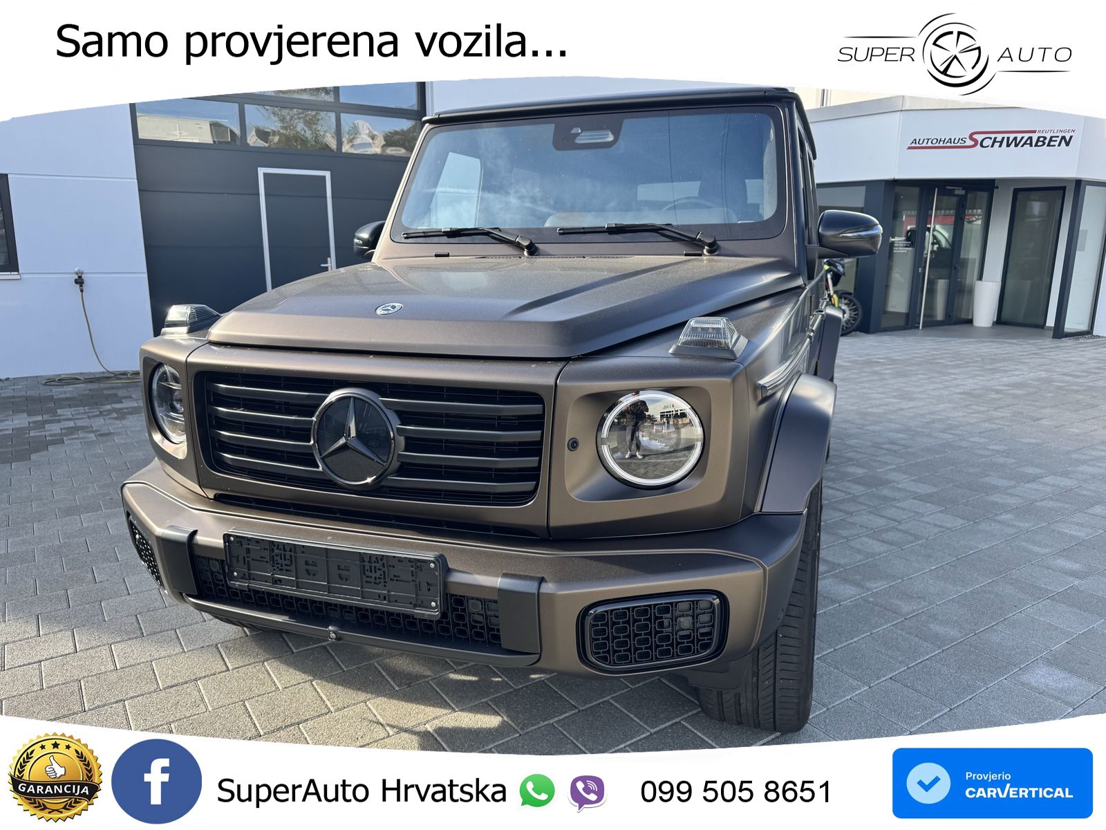 Mercedes G 500 Long (449 KS) 4MATIC 9G-TRONIC Superior LED+GR SJED+ACC