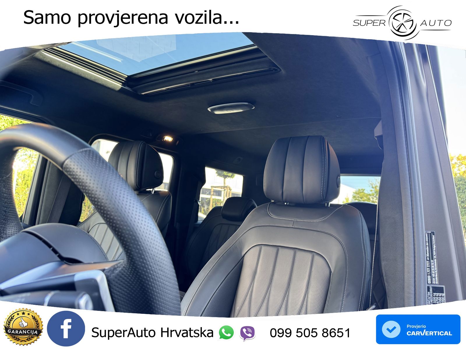 Mercedes G 500 Long (449 KS) 4MATIC 9G-TRONIC Superior LED+GR SJED+ACC
