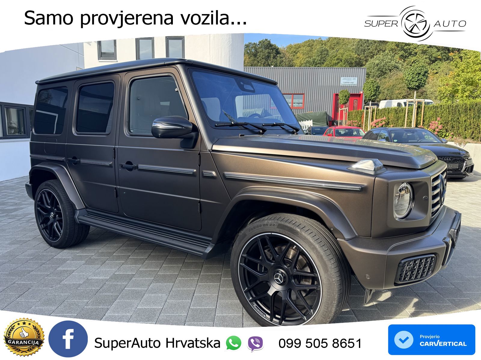 Mercedes G 500 Long (449 KS) 4MATIC 9G-TRONIC Superior LED+GR SJED+ACC