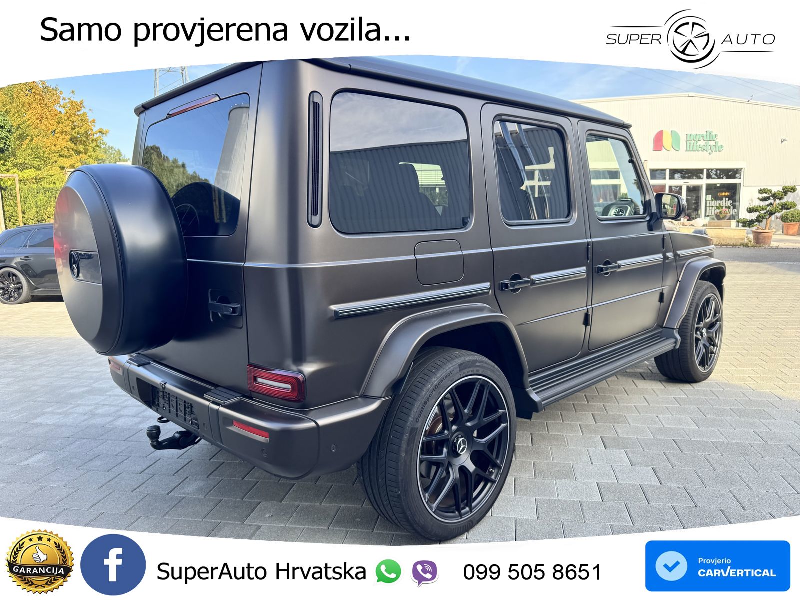 Mercedes G 500 Long (449 KS) 4MATIC 9G-TRONIC Superior LED+GR SJED+ACC