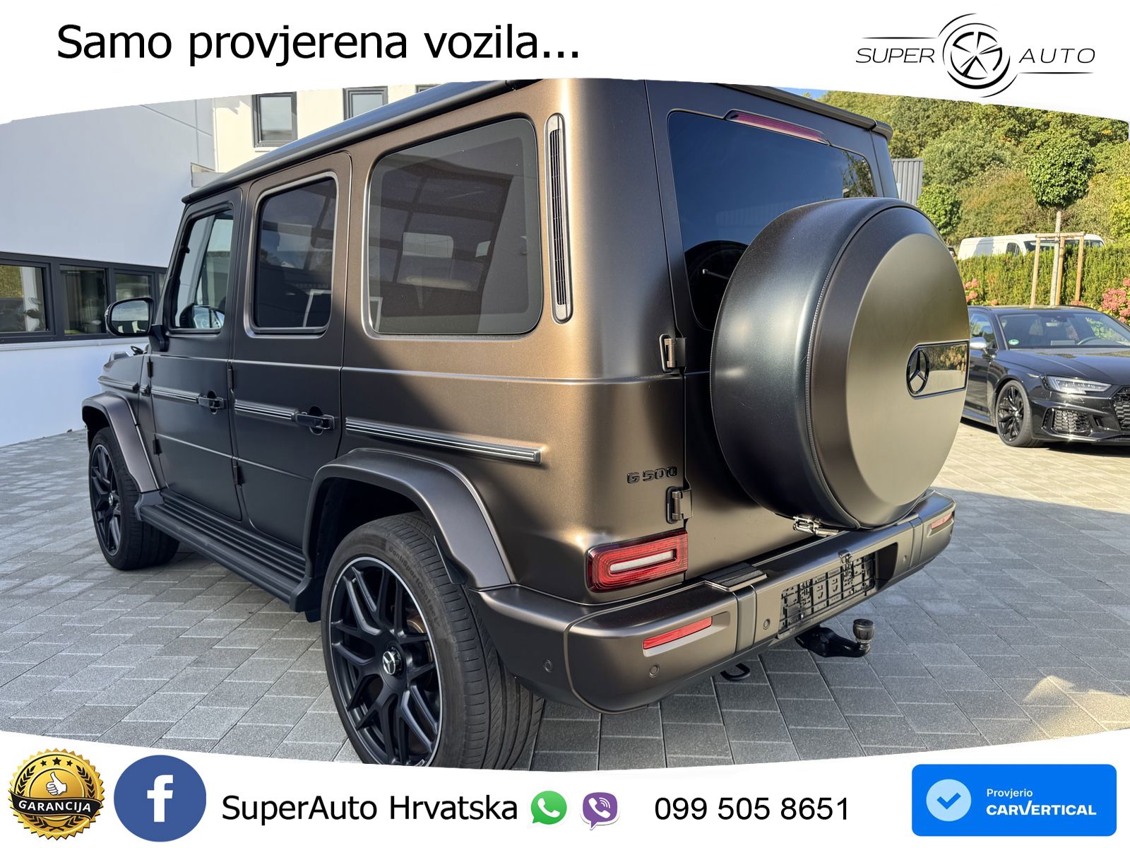 Mercedes G 500 Long (449 KS) 4MATIC 9G-TRONIC Superior LED+GR SJED+ACC