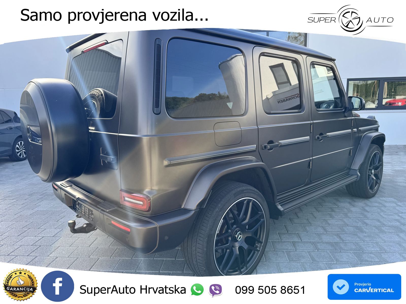 Mercedes G 500 Long (449 KS) 4MATIC 9G-TRONIC Superior LED+GR SJED+ACC