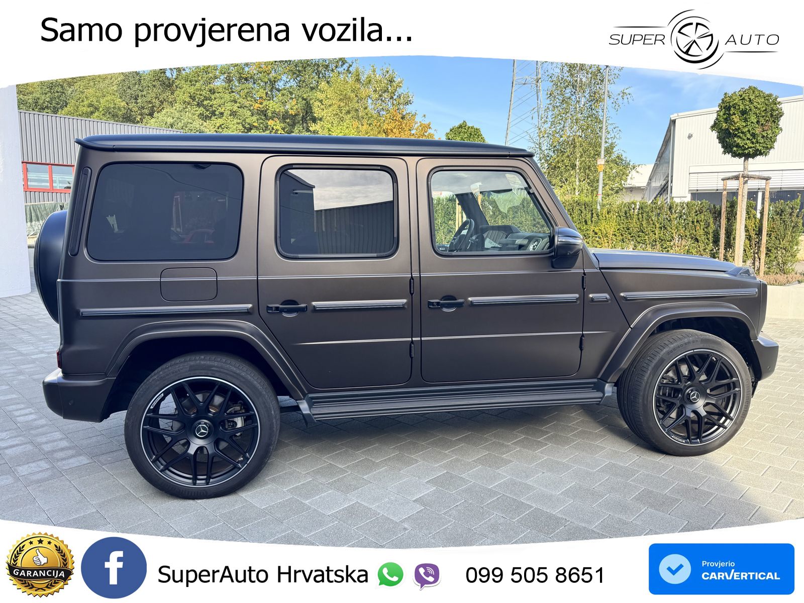 Mercedes G 500 Long (449 KS) 4MATIC 9G-TRONIC Superior LED+GR SJED+ACC
