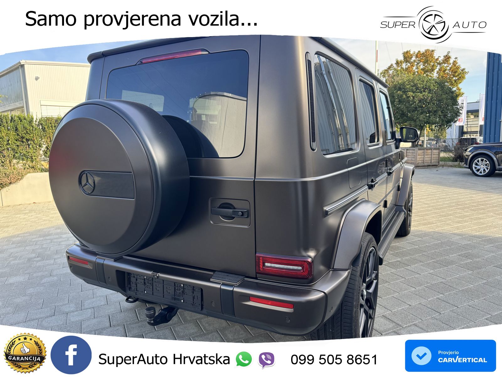 Mercedes G 500 Long (449 KS) 4MATIC 9G-TRONIC Superior LED+GR SJED+ACC