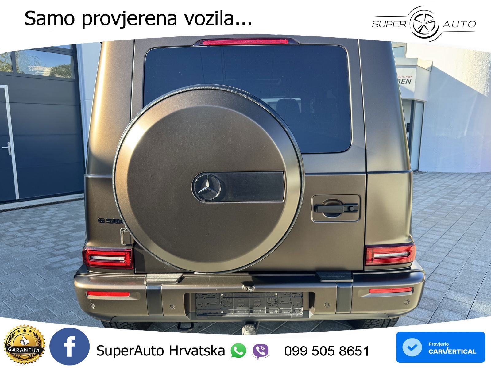 Mercedes G 500 Long (449 KS) 4MATIC 9G-TRONIC Superior LED+GR SJED+ACC