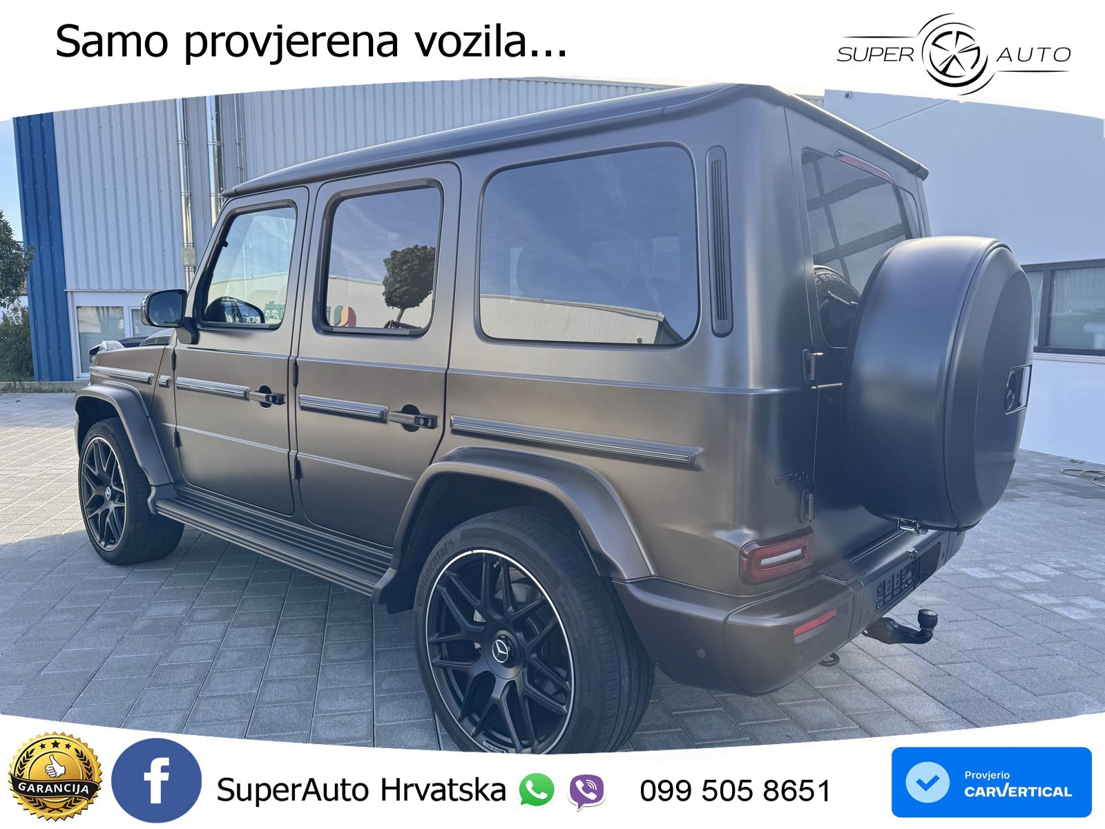 Mercedes G 500 Long (449 KS) 4MATIC 9G-TRONIC Superior LED+GR SJED+ACC