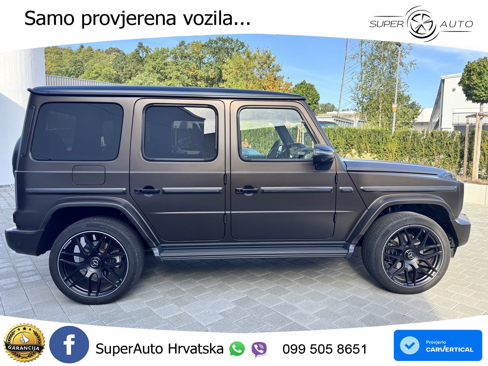 Mercedes G 500 Long (449 KS) 4MATIC 9G-TRONIC Superior LED+GR SJED+ACC
