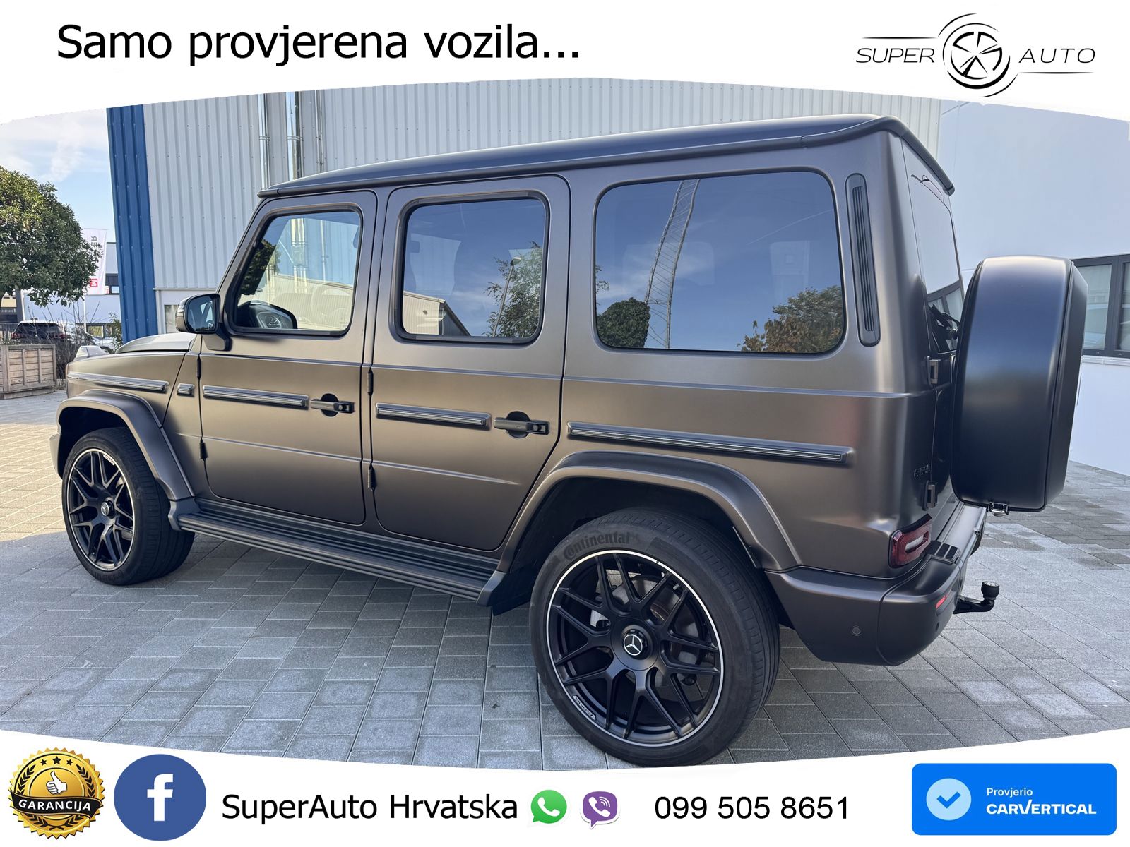 Mercedes G 500 Long (449 KS) 4MATIC 9G-TRONIC Superior LED+GR SJED+ACC