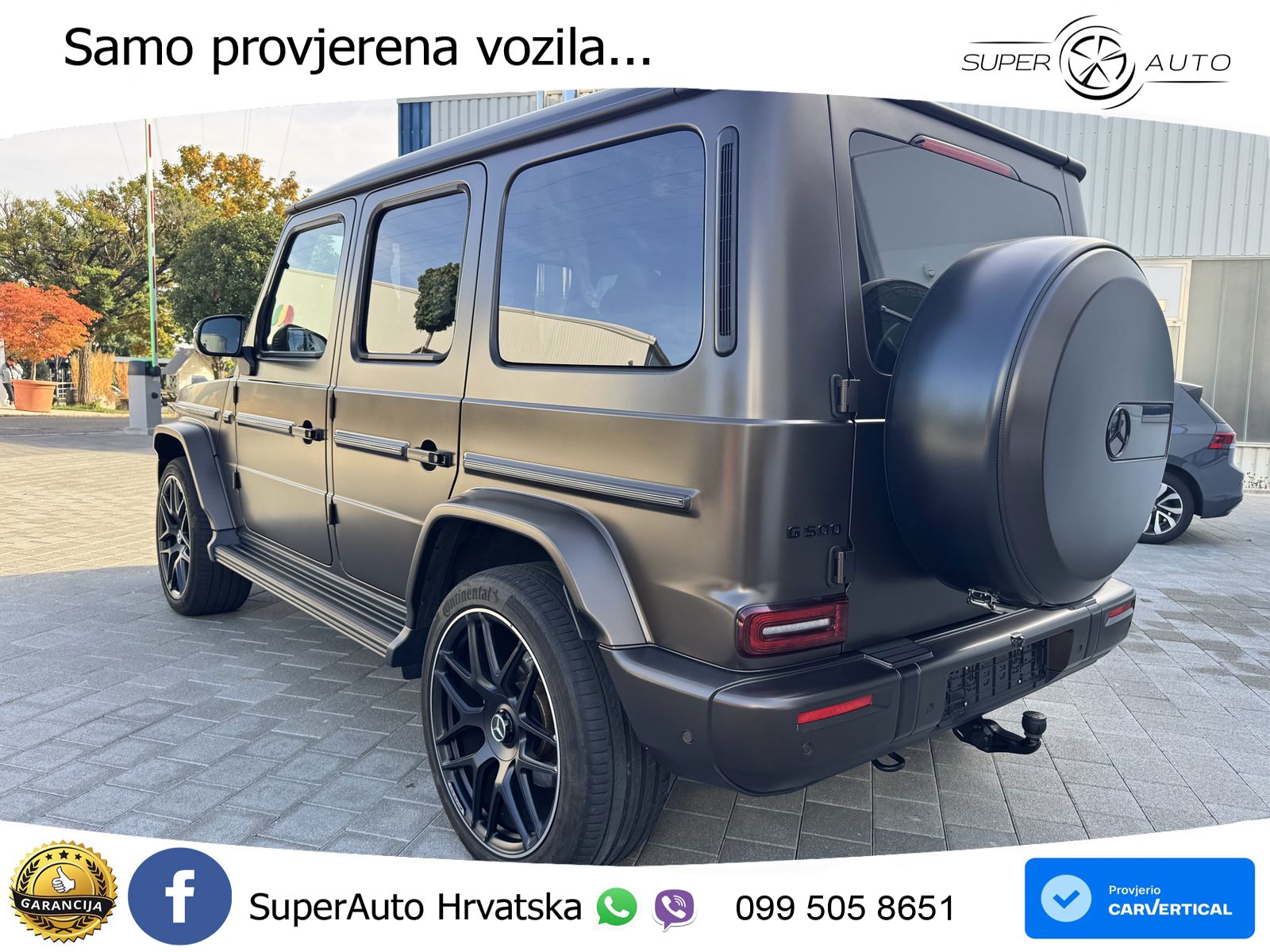 Mercedes G 500 Long (449 KS) 4MATIC 9G-TRONIC Superior LED+GR SJED+ACC