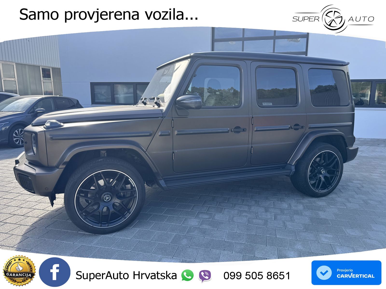 Mercedes G 500 Long (449 KS) 4MATIC 9G-TRONIC Superior LED+GR SJED+ACC