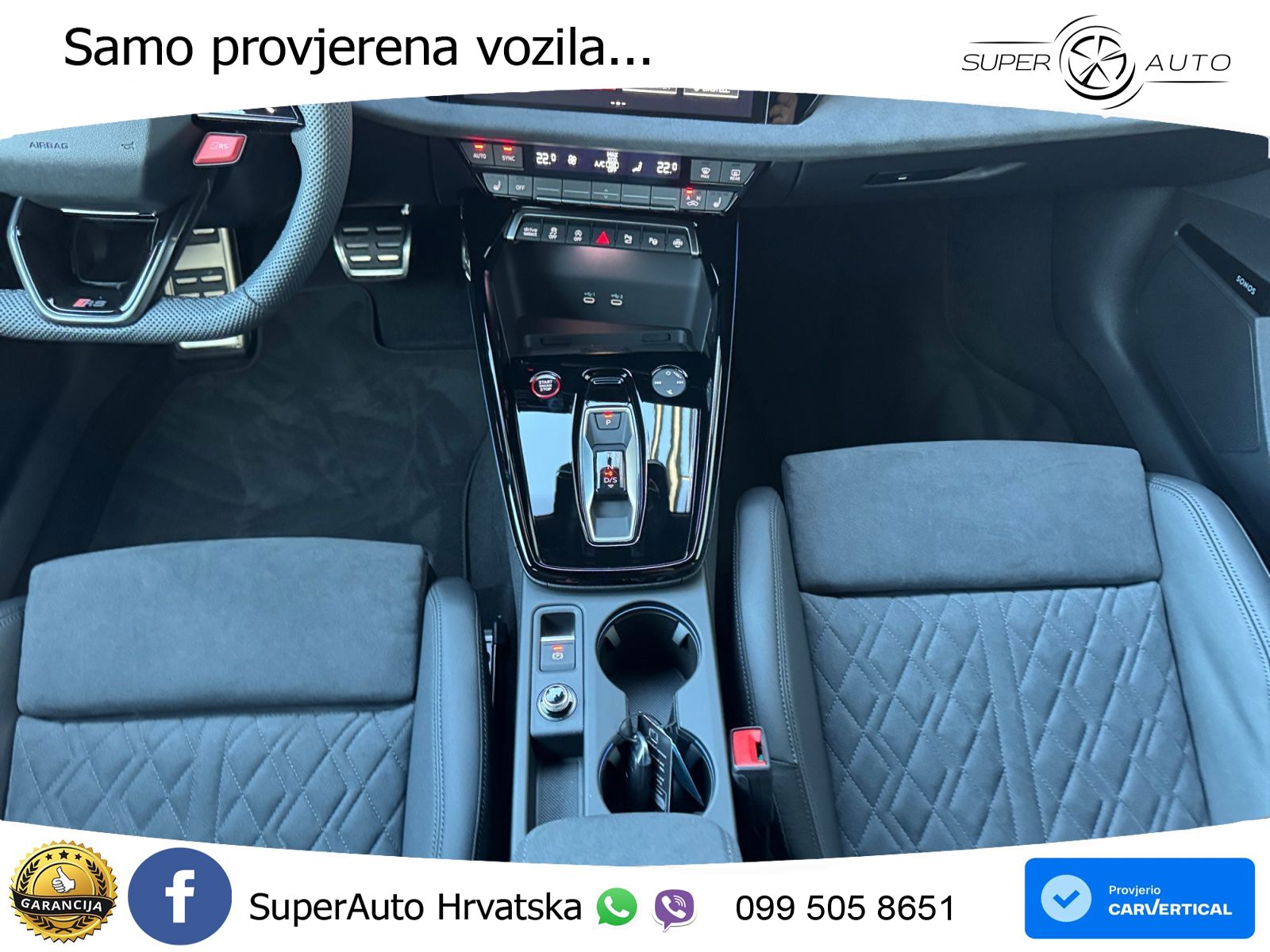 Audi RS3 Sedan 2.5 TFSI (400 KS) quattro S tronic MATRIX+GR SJED+KAM