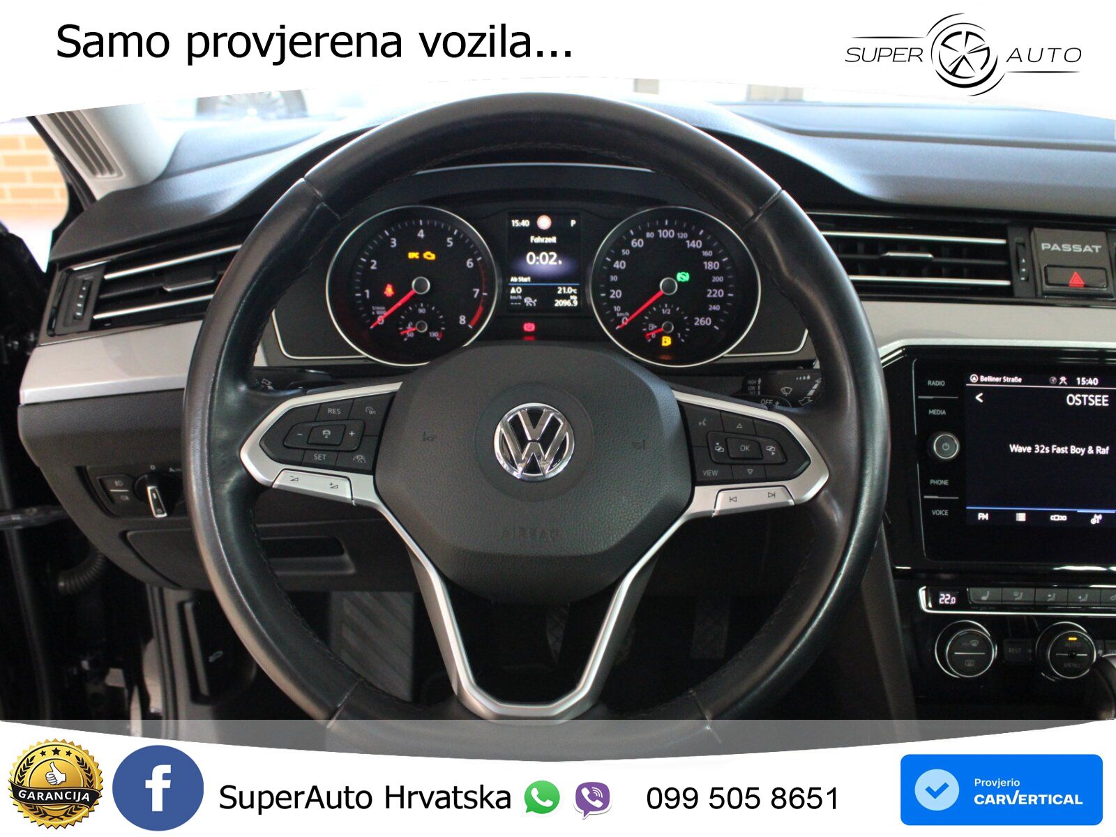 Volkswagen Passat Variant 1.5 TSI (150 KS) DSG ACT Business LED+GR SJED+ACC