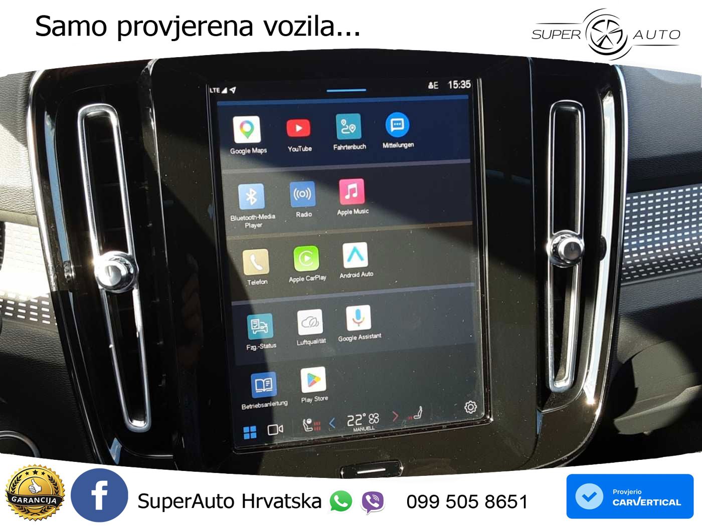 Volvo XC40 2.0 B4 197 KS Automatic LED+GR SJED+ACC