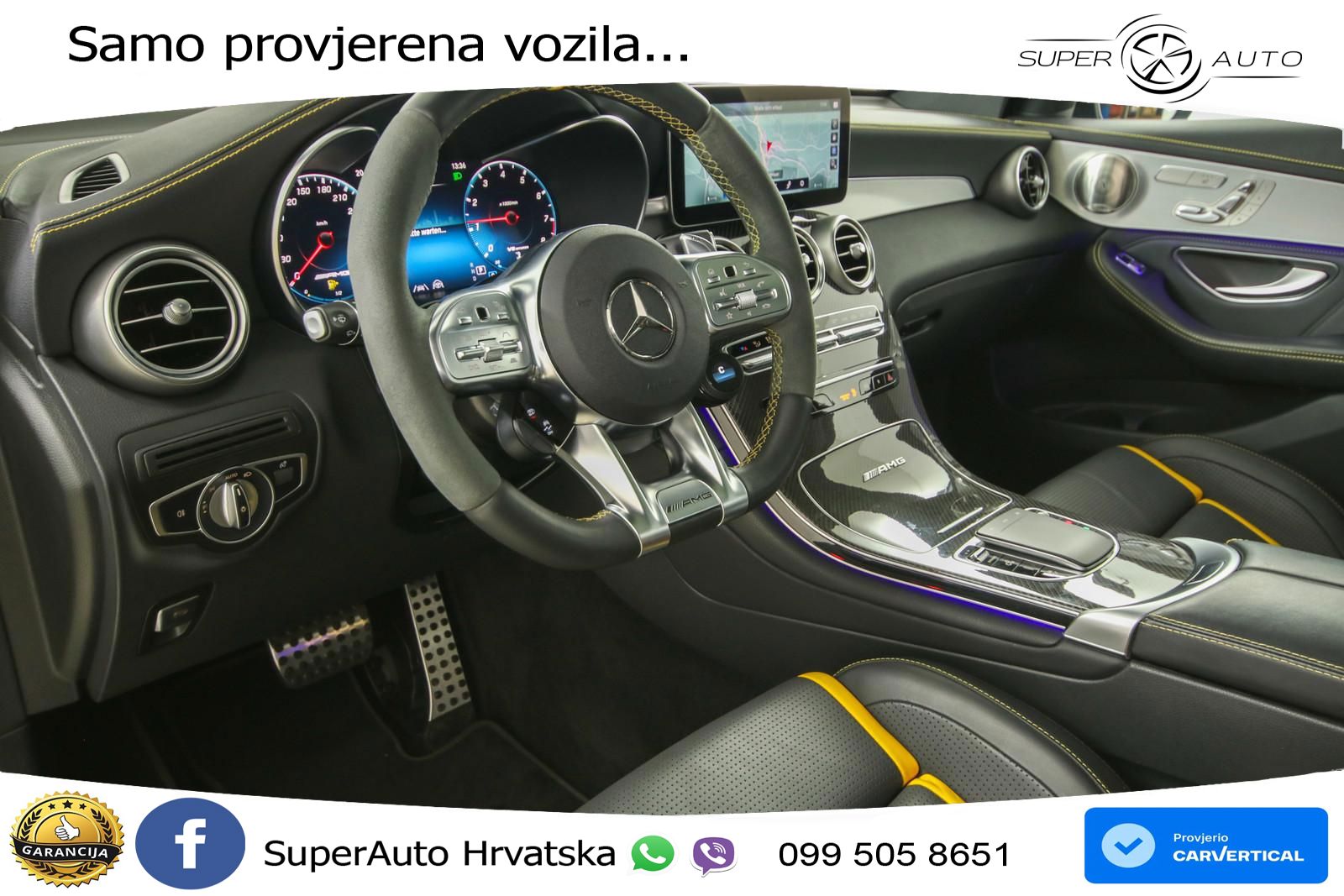 Mercedes AMG GLC 63 S V8 (510 KS) 4MATIC+ MCT ACC+GR SJED+360+PANO