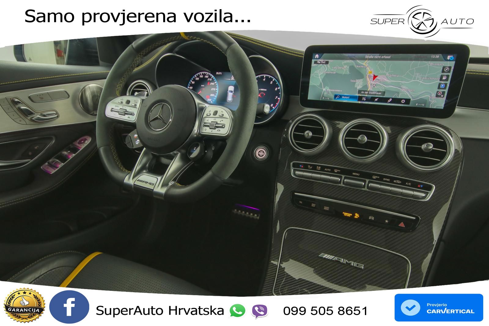 Mercedes AMG GLC 63 S V8 (510 KS) 4MATIC+ MCT ACC+GR SJED+360+PANO