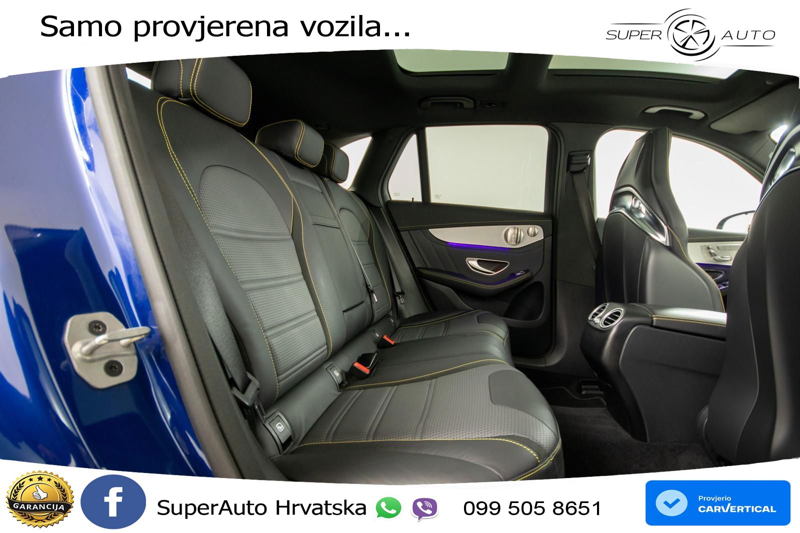 Mercedes AMG GLC 63 S V8 (510 KS) 4MATIC+ MCT ACC+GR SJED+360+PANO