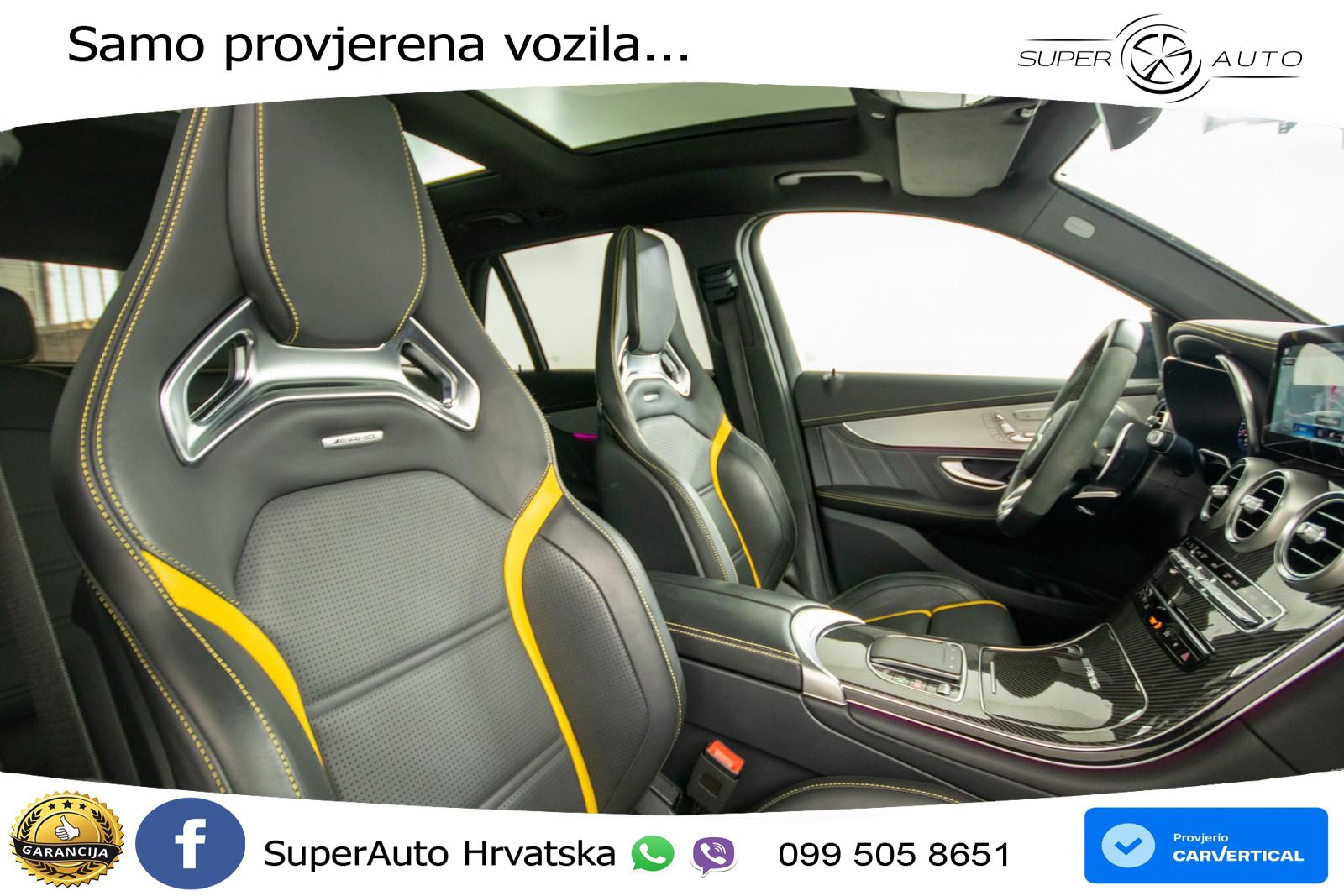 Mercedes AMG GLC 63 S V8 (510 KS) 4MATIC+ MCT ACC+GR SJED+360+PANO