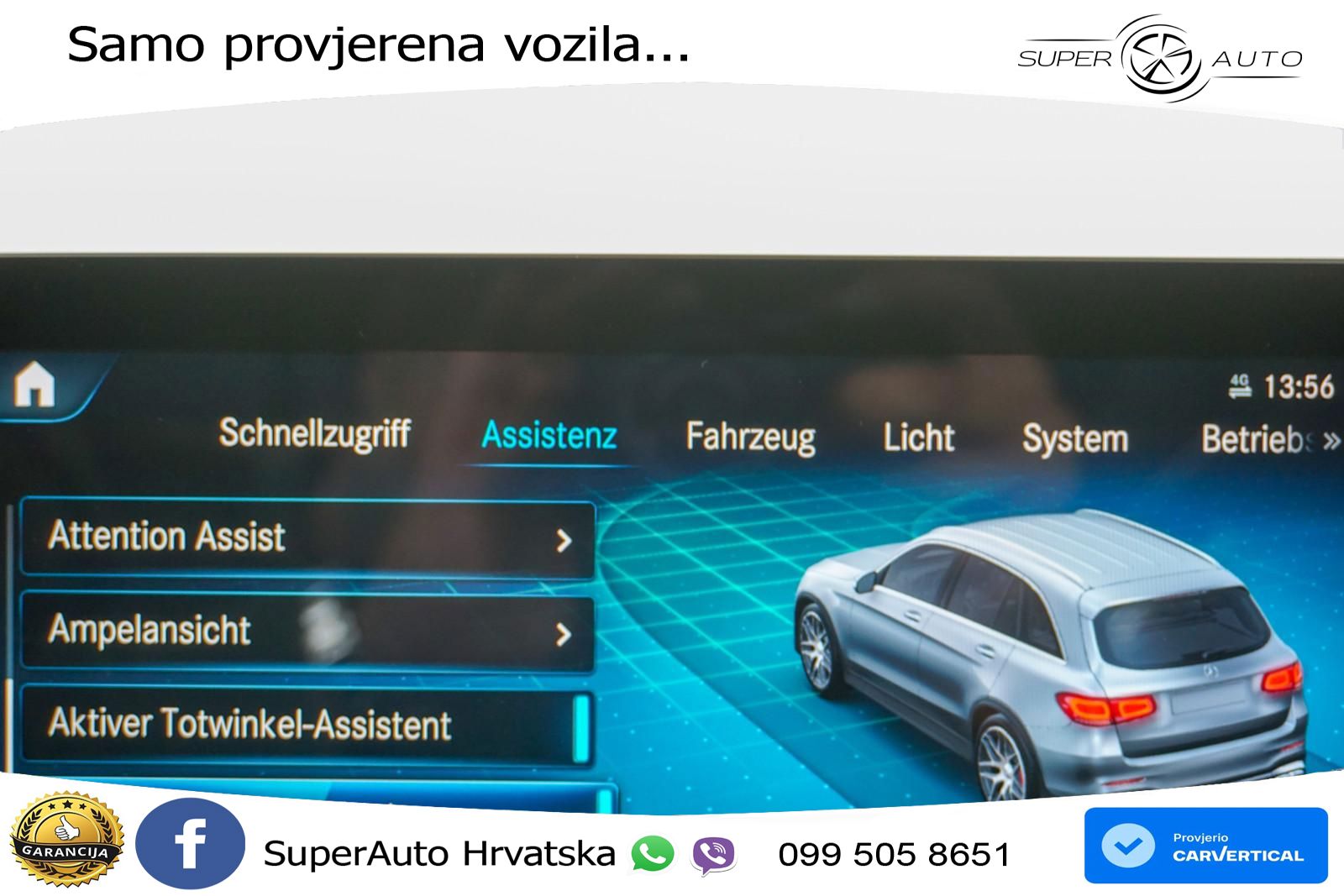 Mercedes AMG GLC 63 S V8 (510 KS) 4MATIC+ MCT ACC+GR SJED+360+PANO