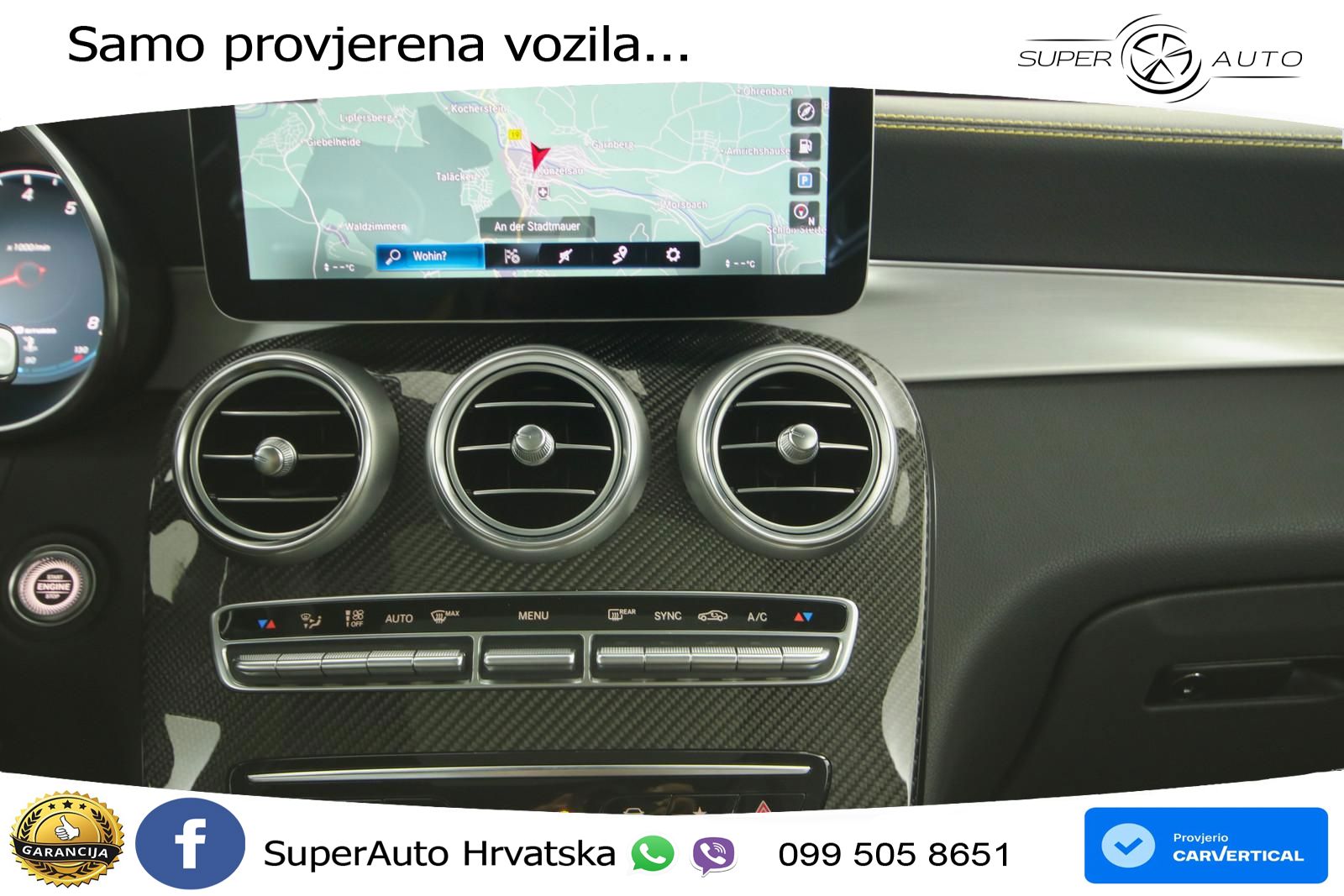 Mercedes AMG GLC 63 S V8 (510 KS) 4MATIC+ MCT ACC+GR SJED+360+PANO