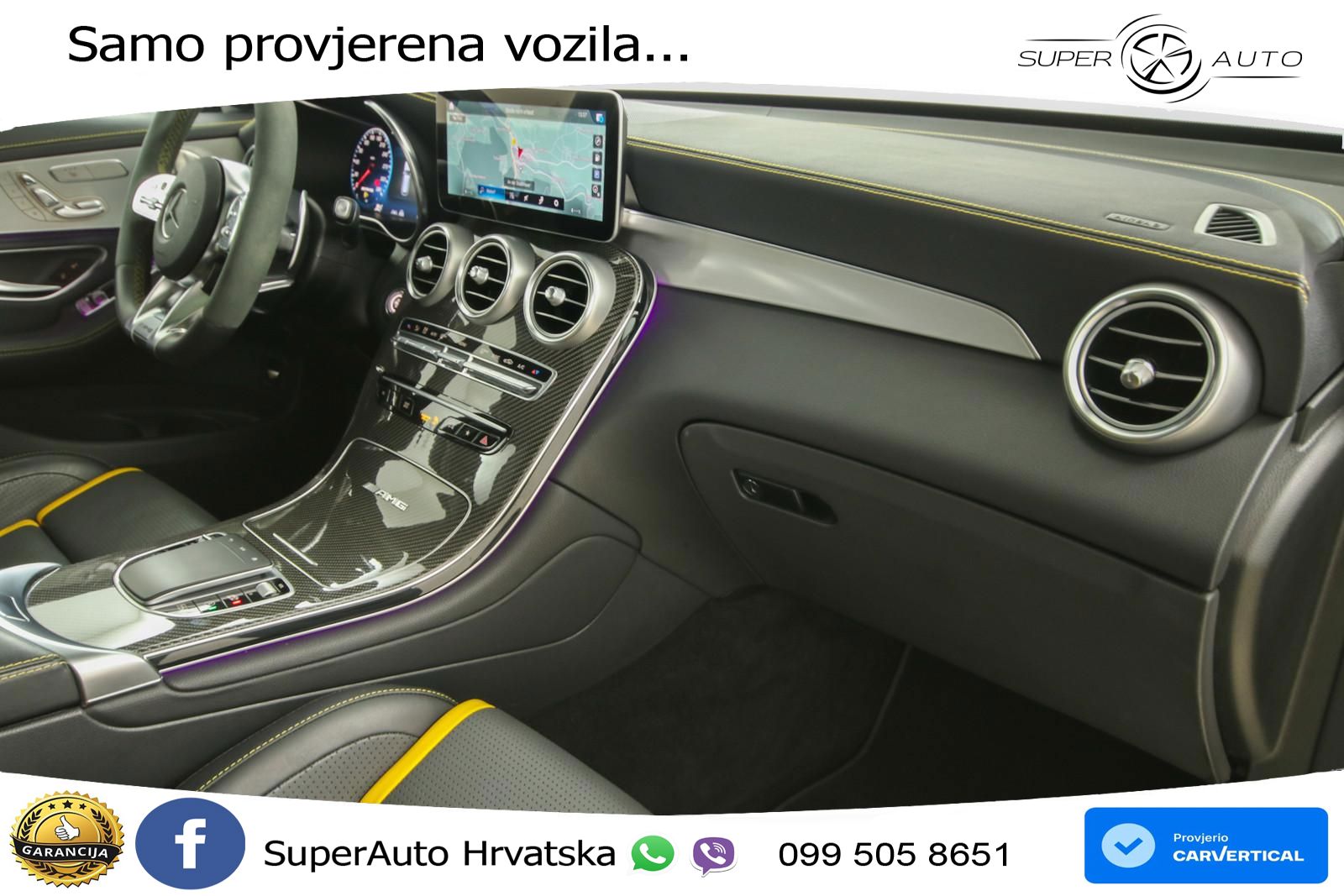 Mercedes AMG GLC 63 S V8 (510 KS) 4MATIC+ MCT ACC+GR SJED+360+PANO