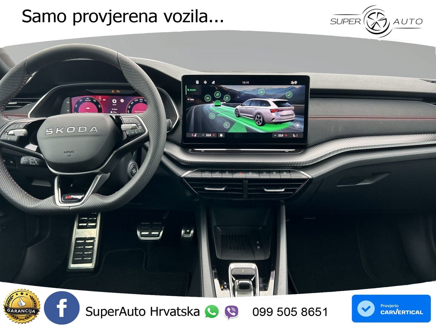 Škoda Octavia Combi RS 2.0 TSI (265 KS) DSG MATRIX+GR SJED+KAM