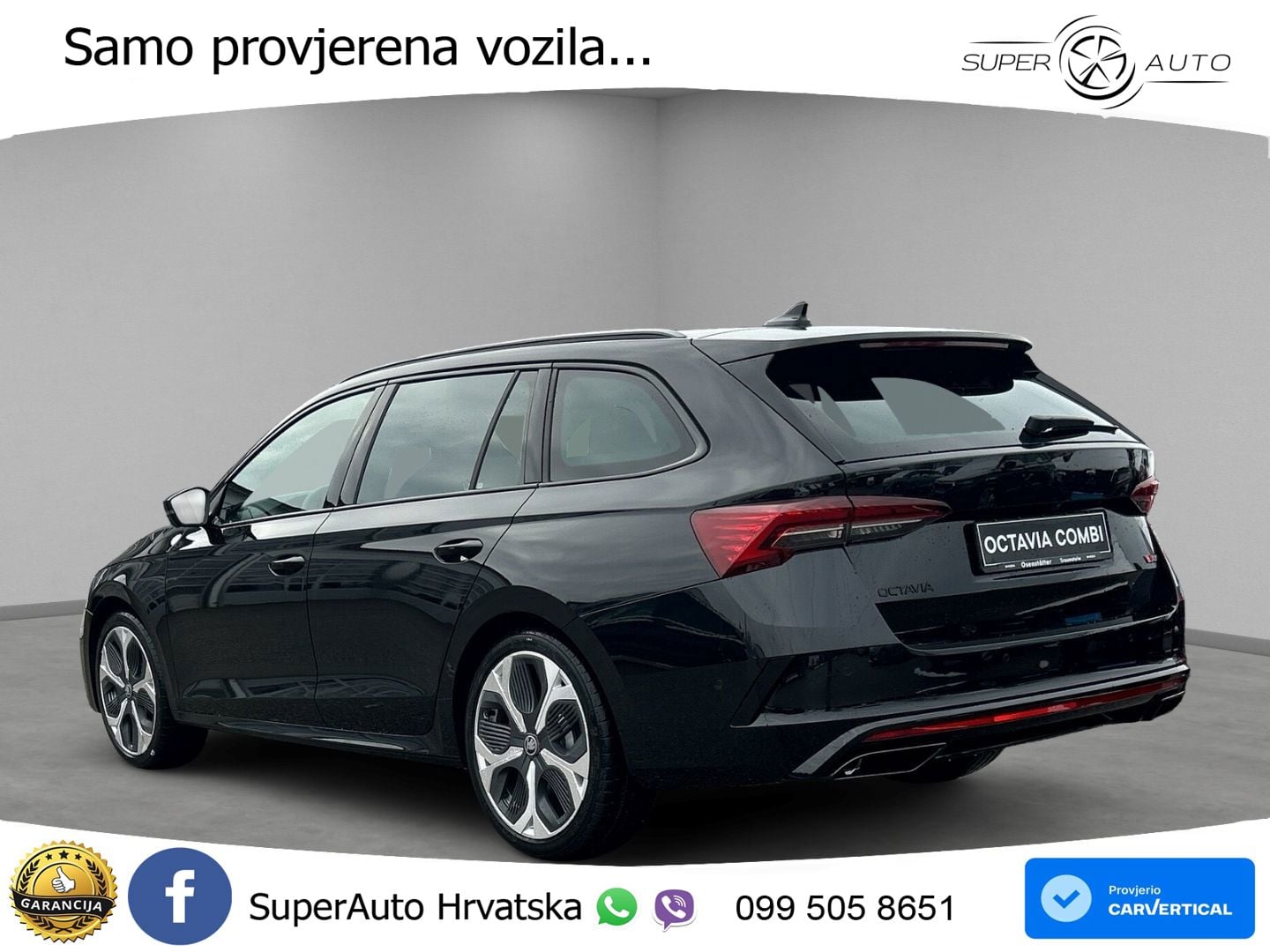 Škoda Octavia Combi RS 2.0 TSI (265 KS) DSG MATRIX+GR SJED+KAM