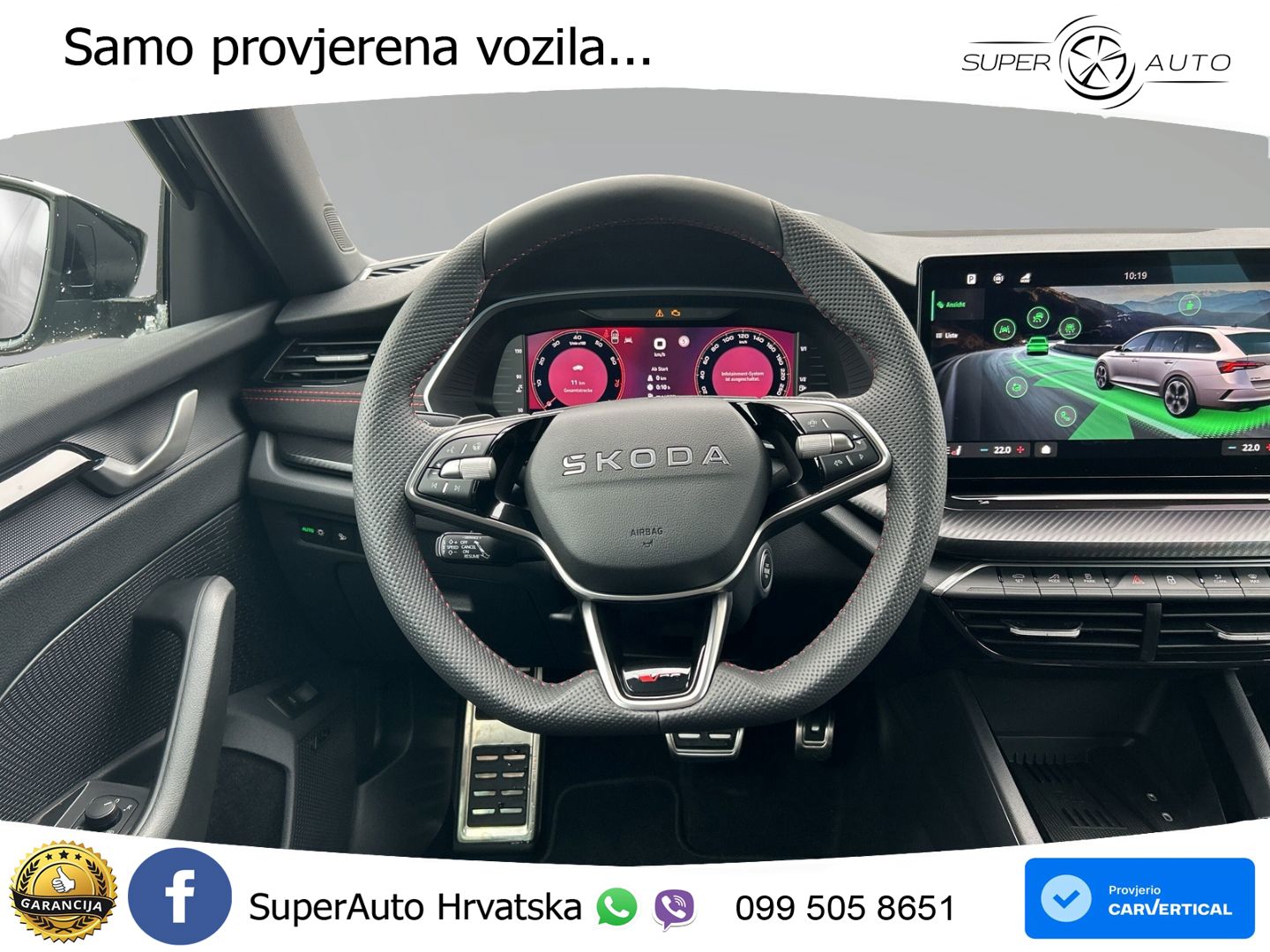Škoda Octavia Combi RS 2.0 TSI (265 KS) DSG MATRIX+GR SJED+KAM
