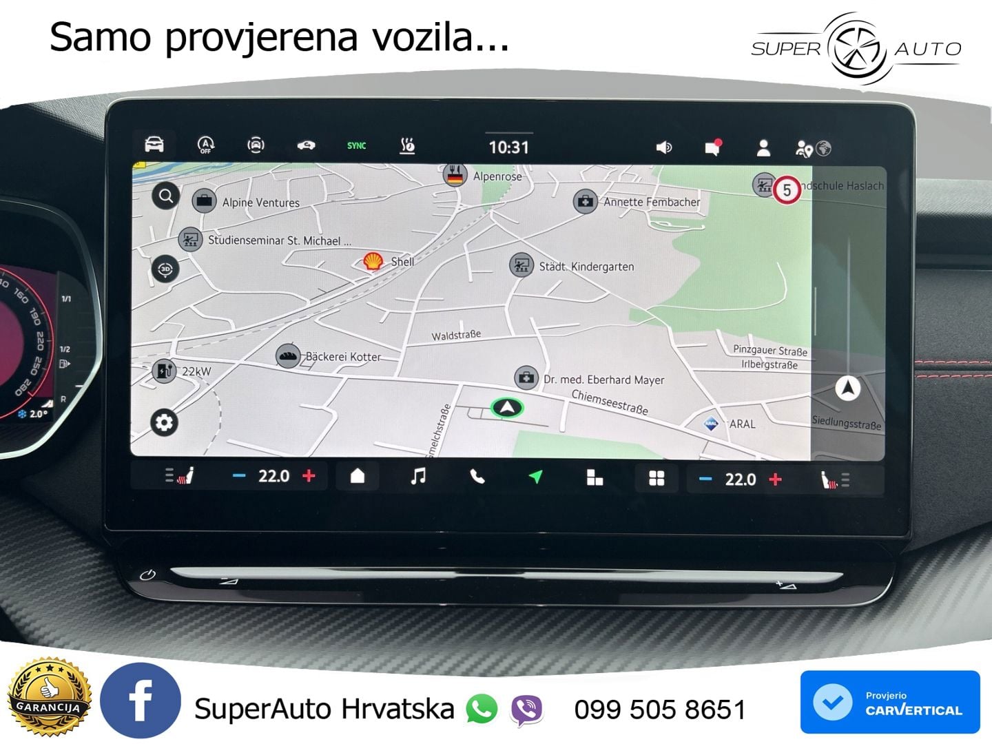 Škoda Octavia Combi RS 2.0 TSI (265 KS) DSG MATRIX+GR SJED+KAM