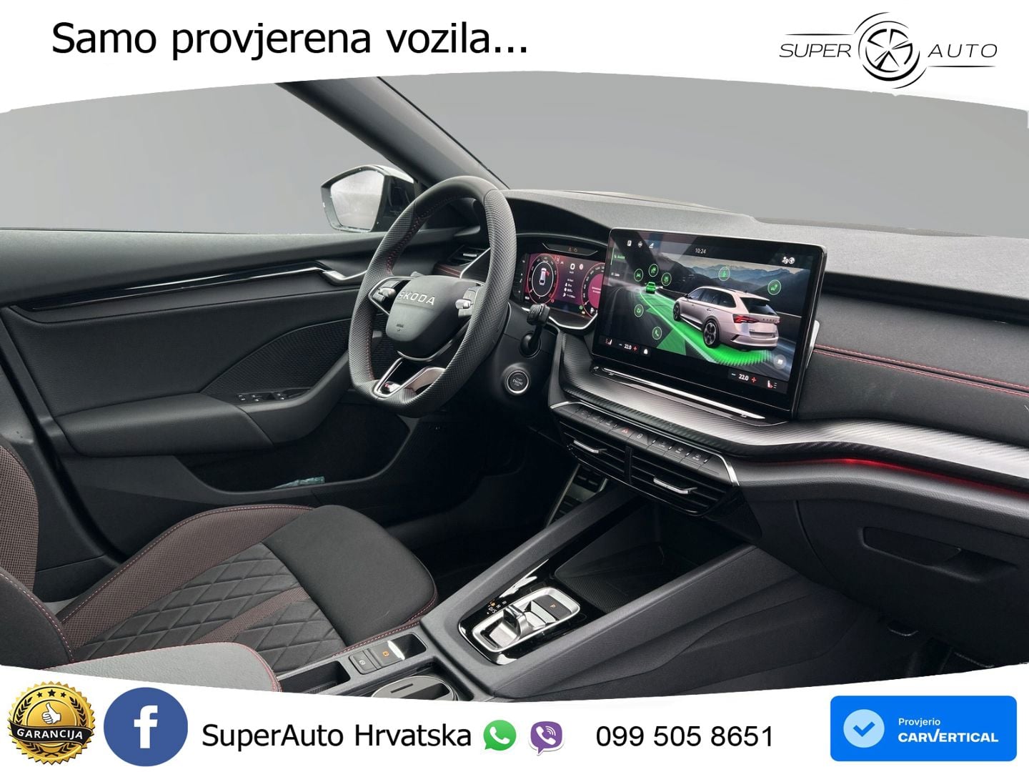 Škoda Octavia Combi RS 2.0 TSI (265 KS) DSG MATRIX+GR SJED+KAM