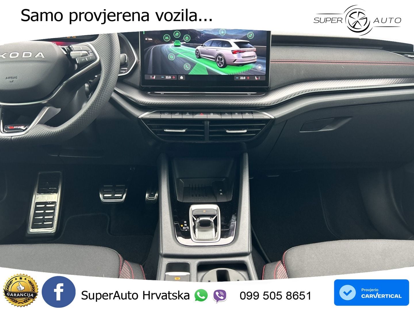 Škoda Octavia Combi RS 2.0 TSI (265 KS) DSG MATRIX+GR SJED+KAM