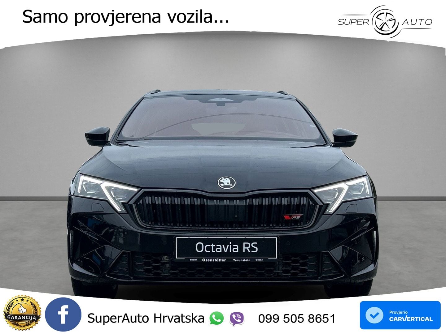 Škoda Octavia Combi RS 2.0 TSI (265 KS) DSG MATRIX+GR SJED+KAM