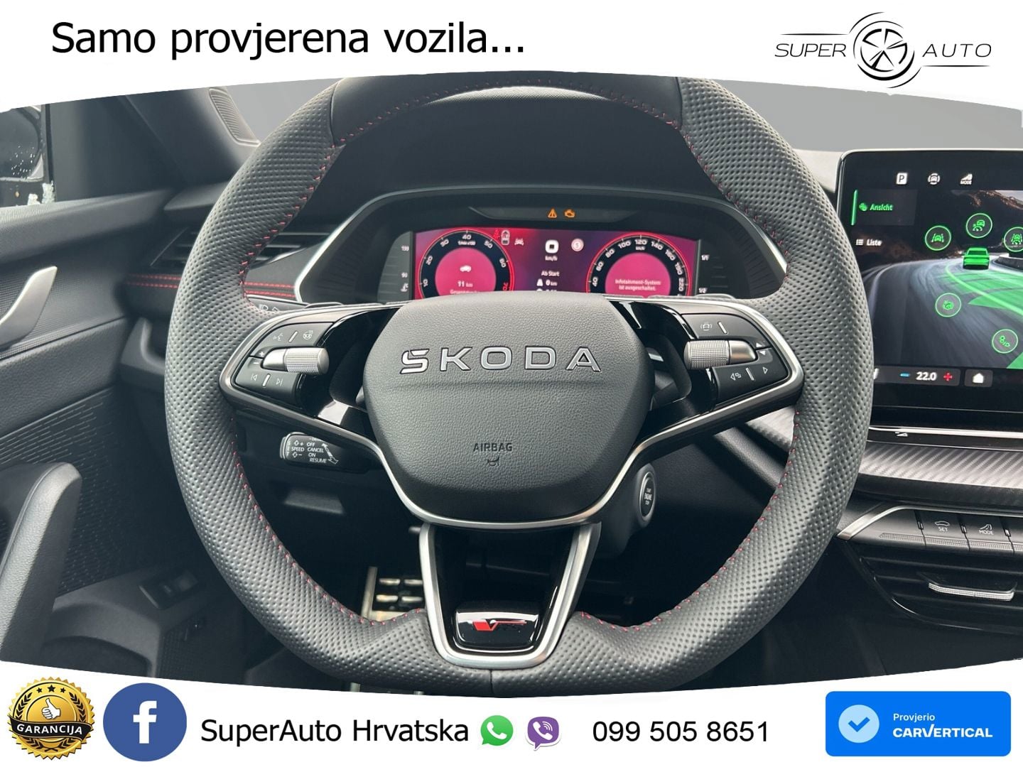Škoda Octavia Combi RS 2.0 TSI (265 KS) DSG MATRIX+GR SJED+KAM