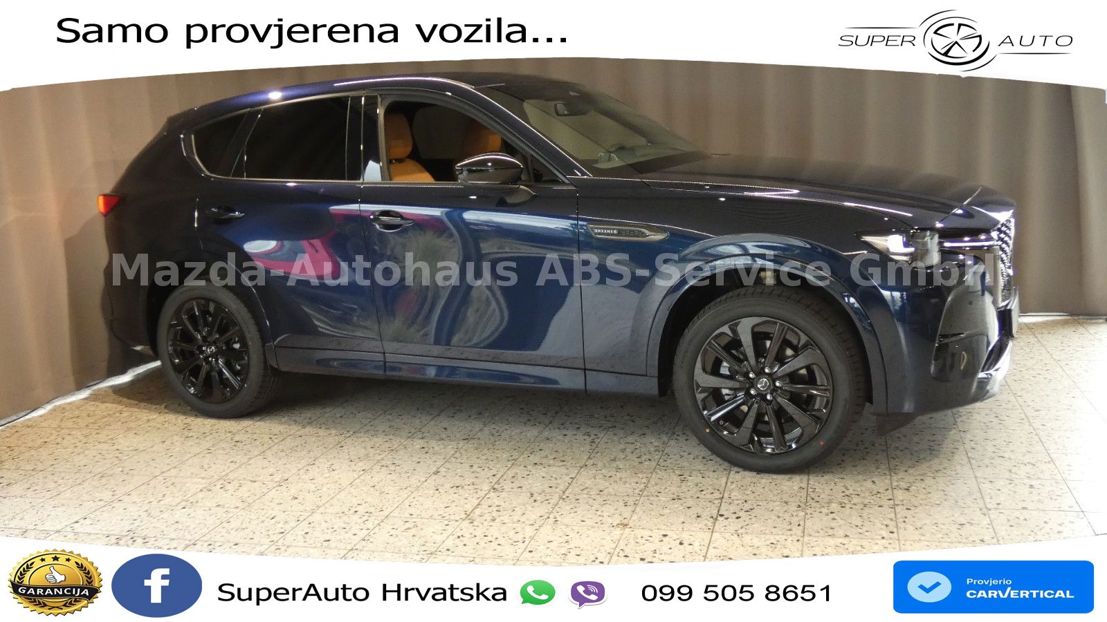 Mazda CX-60 3.3 e-Skyactiv D (254 KS) AWD Automatic LED+GR SJED+ACC
