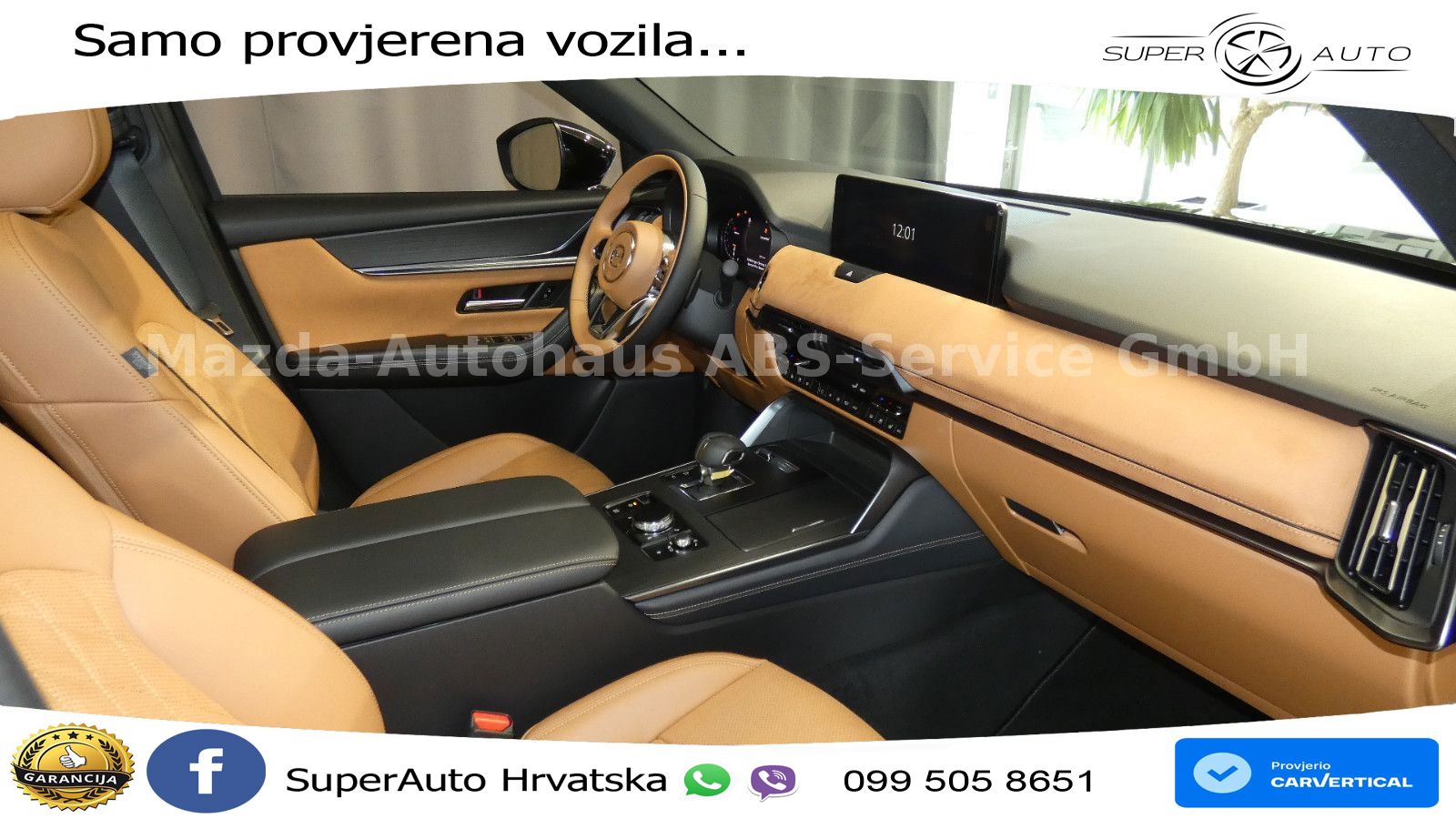 Mazda CX-60 3.3 e-Skyactiv D (254 KS) AWD Automatic LED+GR SJED+ACC