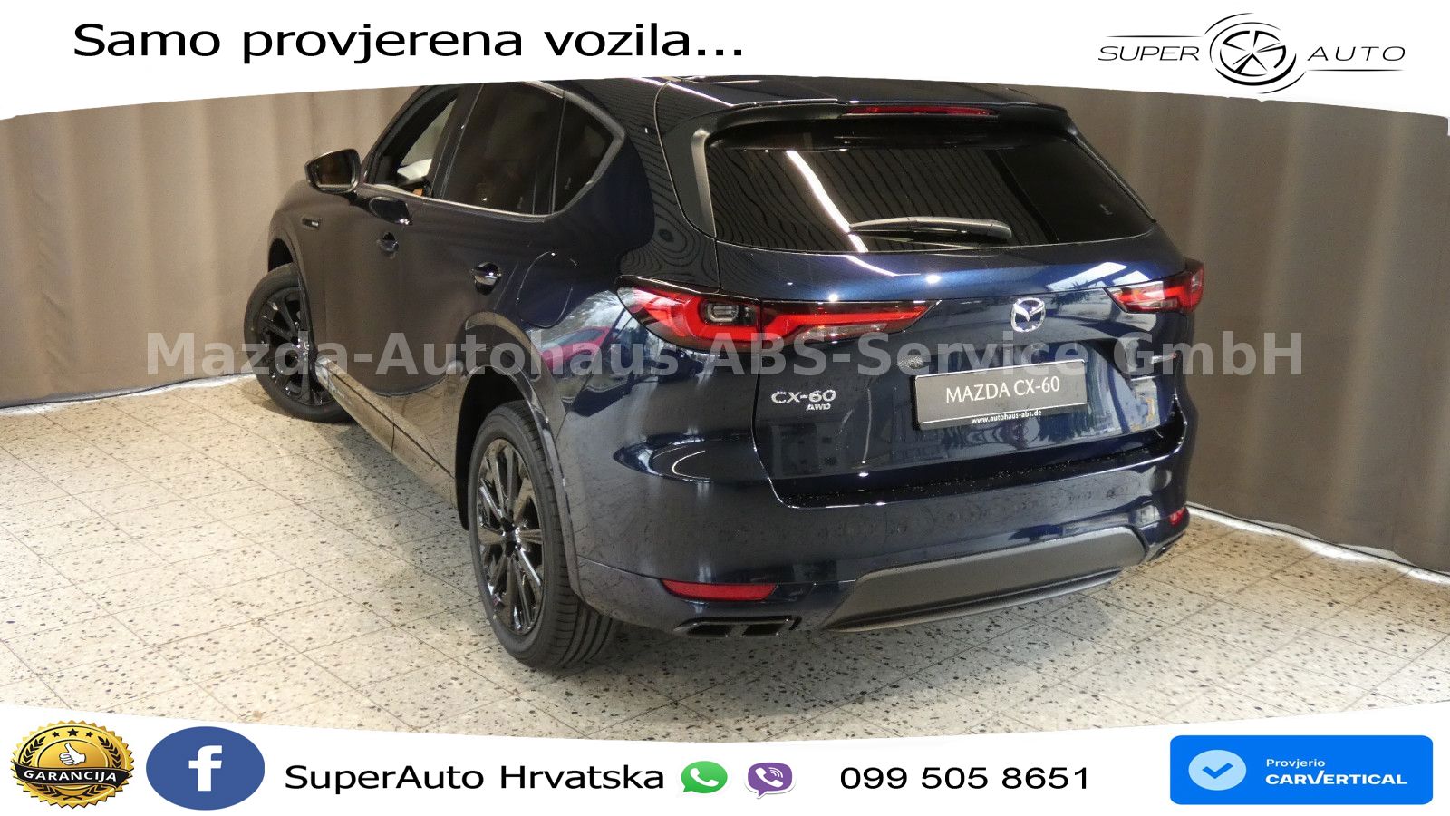 Mazda CX-60 3.3 e-Skyactiv D (254 KS) AWD Automatic LED+GR SJED+ACC