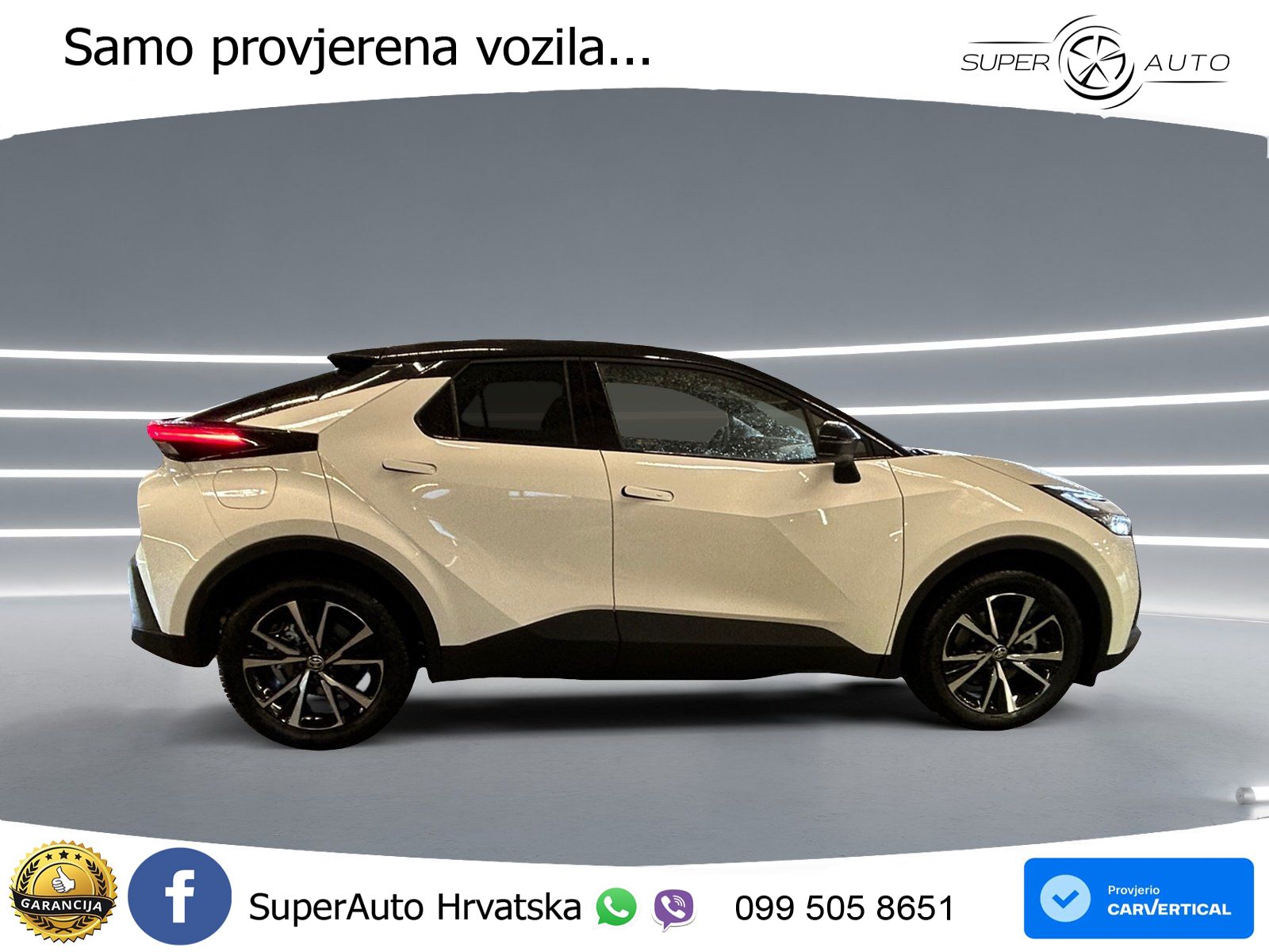 Toyota C-HR 2.0 (223 KS) PHEV e-CVT Teamplayer LED+GR SJED+ACC