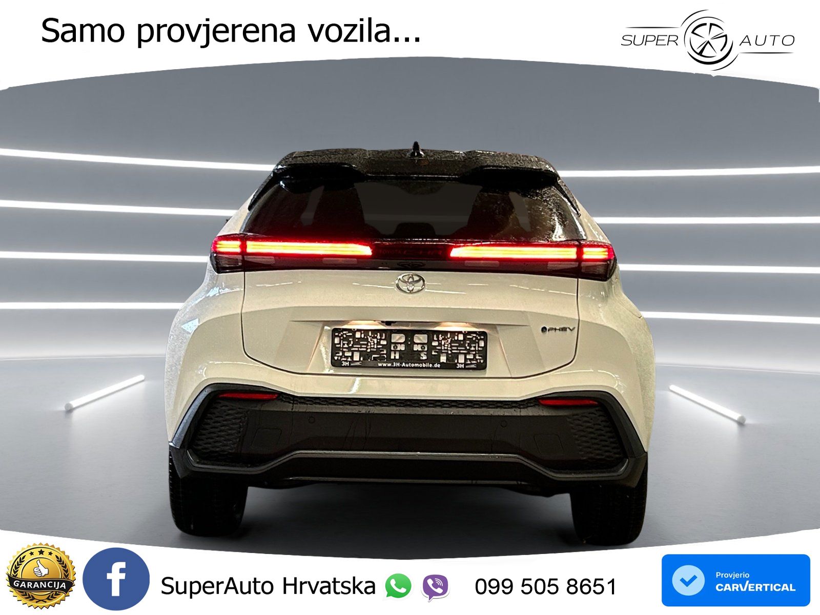 Toyota C-HR 2.0 (223 KS) PHEV e-CVT Teamplayer LED+GR SJED+ACC