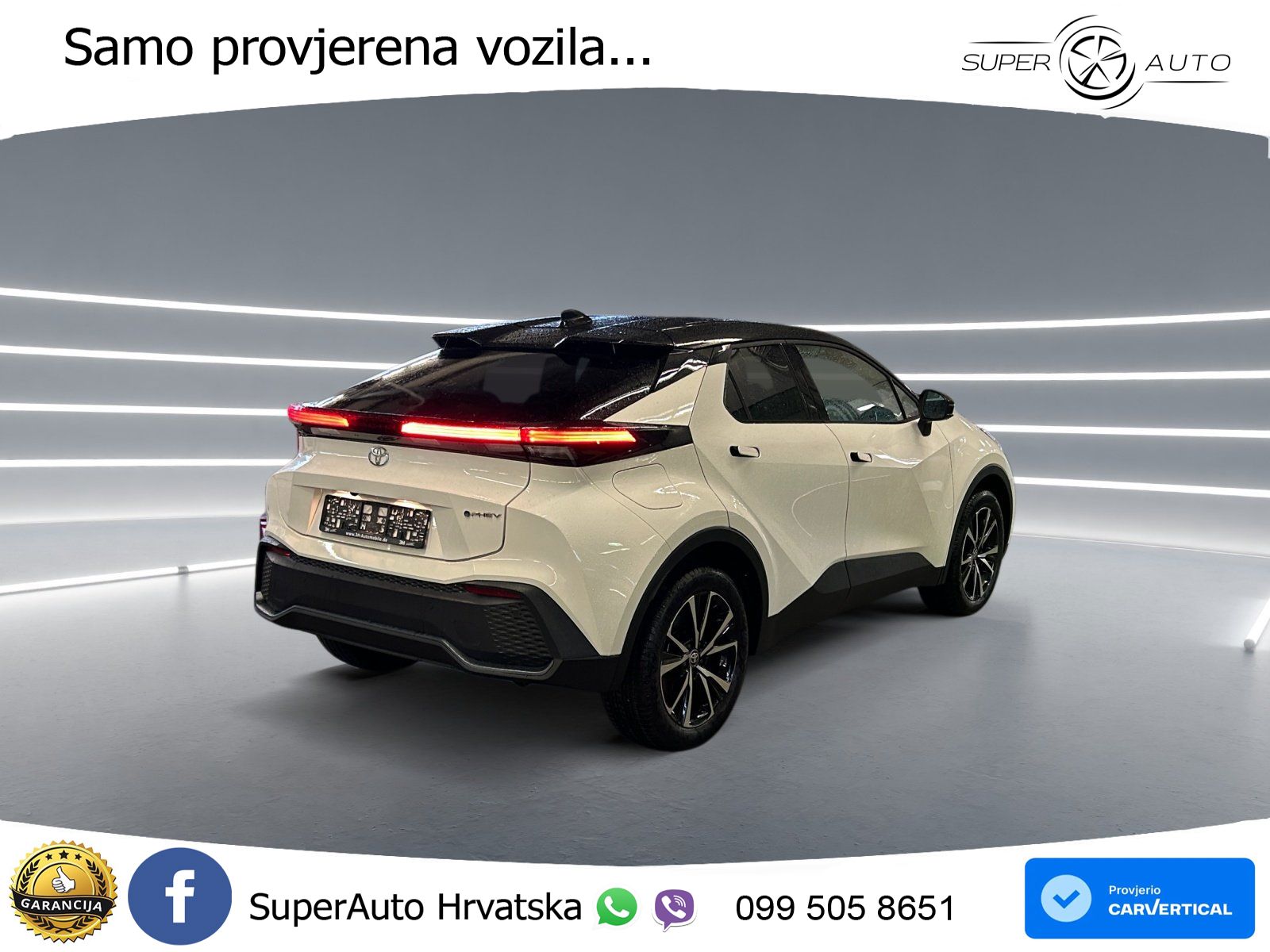 Toyota C-HR 2.0 (223 KS) PHEV e-CVT Teamplayer LED+GR SJED+ACC