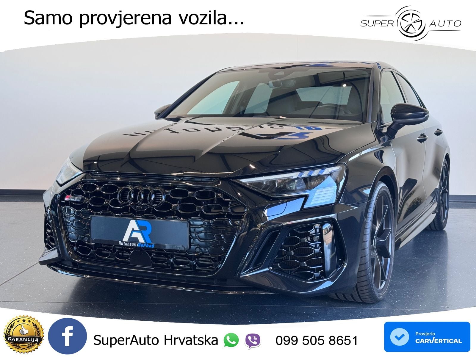 Audi RS3 Sedan 2.5 TFSI (400 KS) quattro S tronic LED+GR SJED+ACC