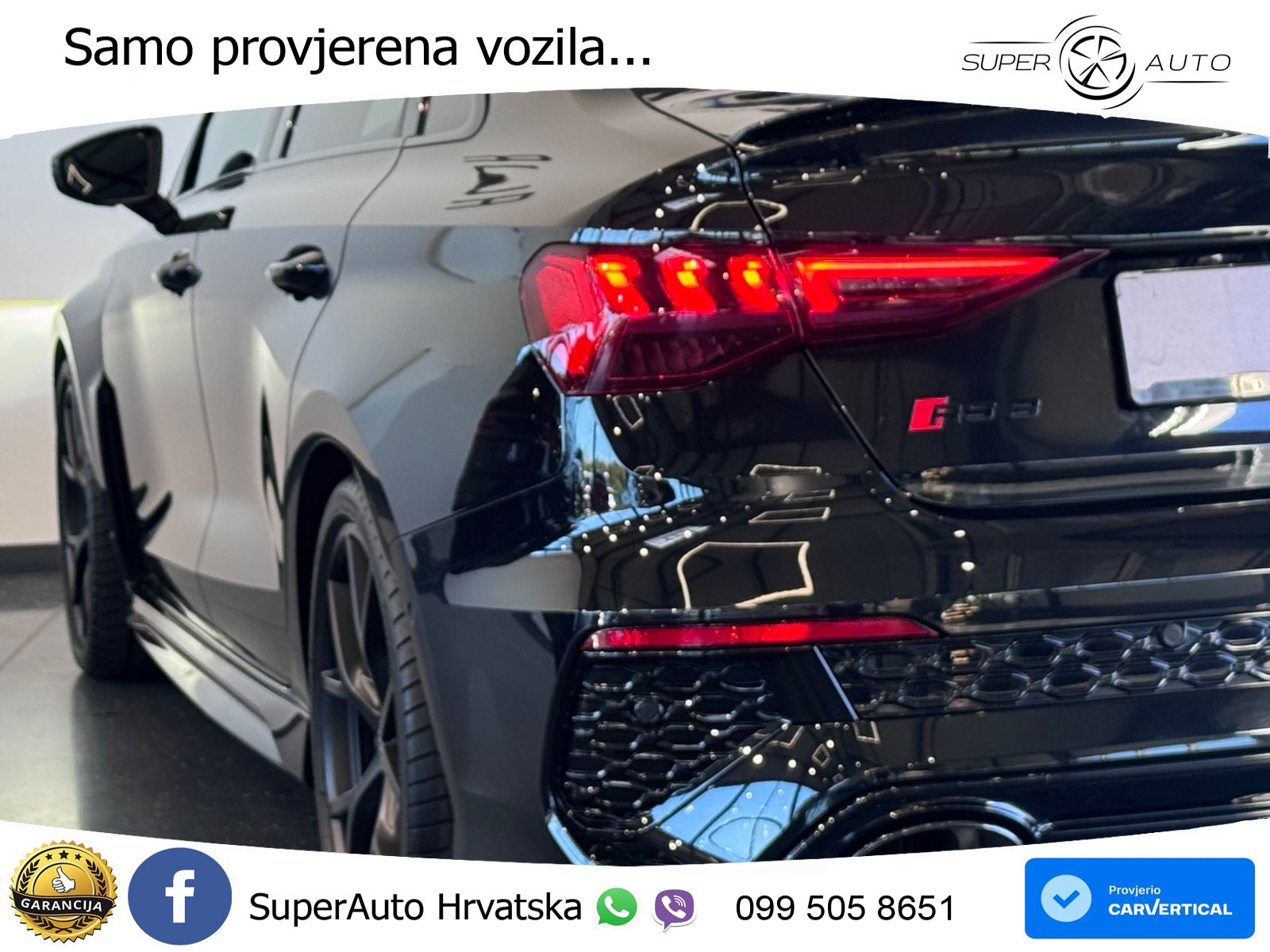 Audi RS3 Sedan 2.5 TFSI (400 KS) quattro S tronic LED+GR SJED+ACC