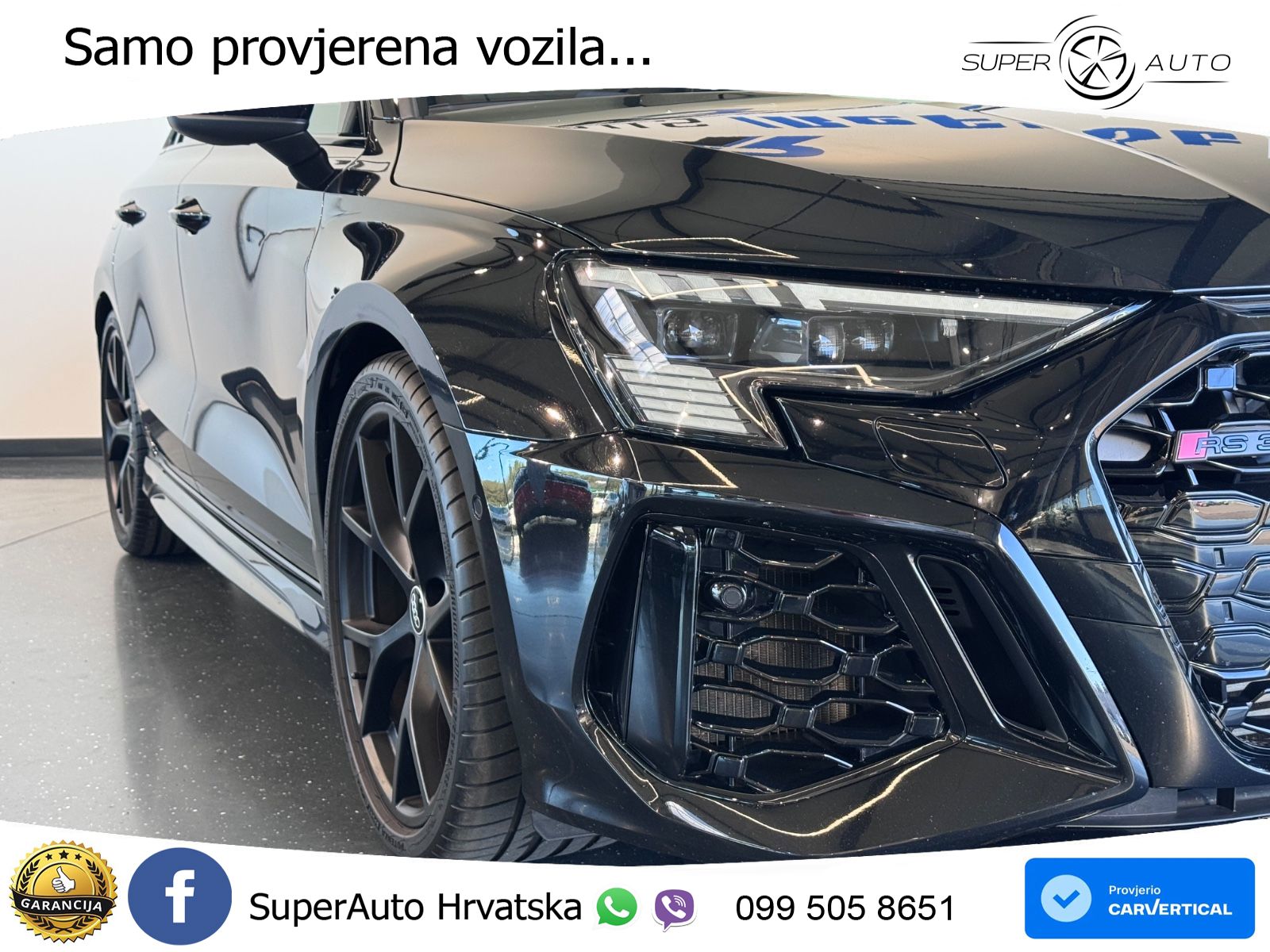 Audi RS3 Sedan 2.5 TFSI (400 KS) quattro S tronic LED+GR SJED+ACC