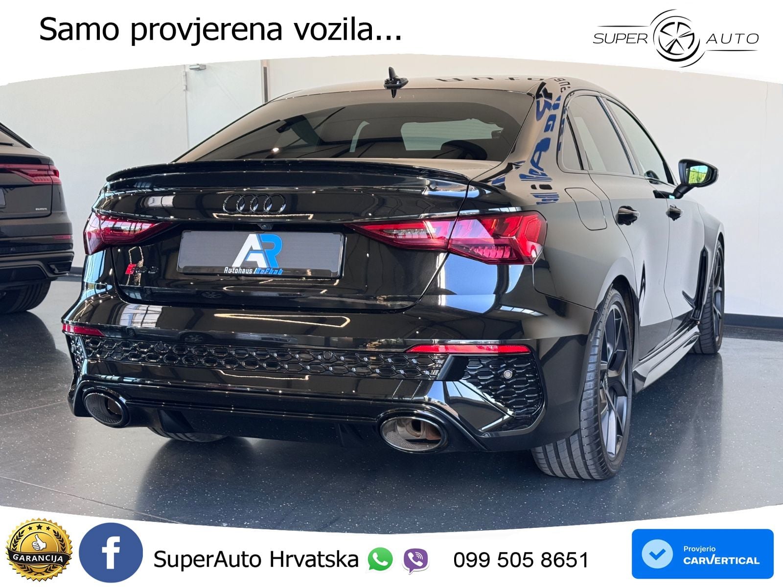 Audi RS3 Sedan 2.5 TFSI (400 KS) quattro S tronic LED+GR SJED+ACC