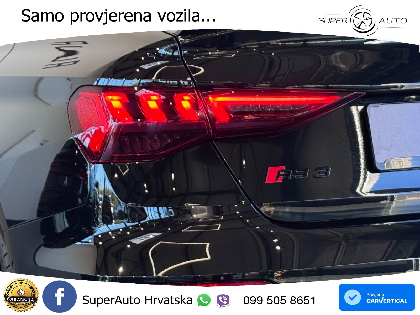 Audi RS3 Sedan 2.5 TFSI (400 KS) quattro S tronic LED+GR SJED+ACC