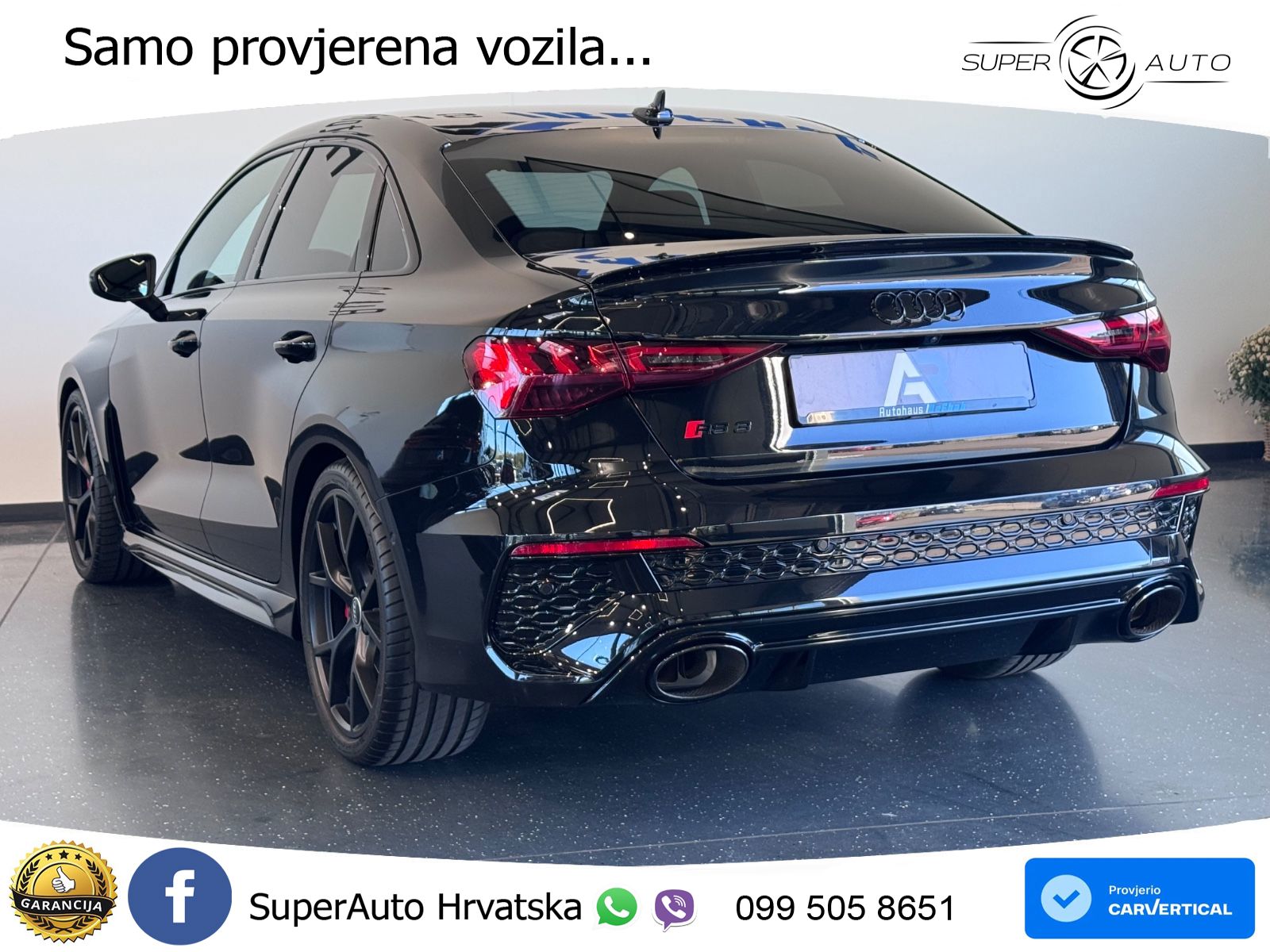 Audi RS3 Sedan 2.5 TFSI (400 KS) quattro S tronic LED+GR SJED+ACC